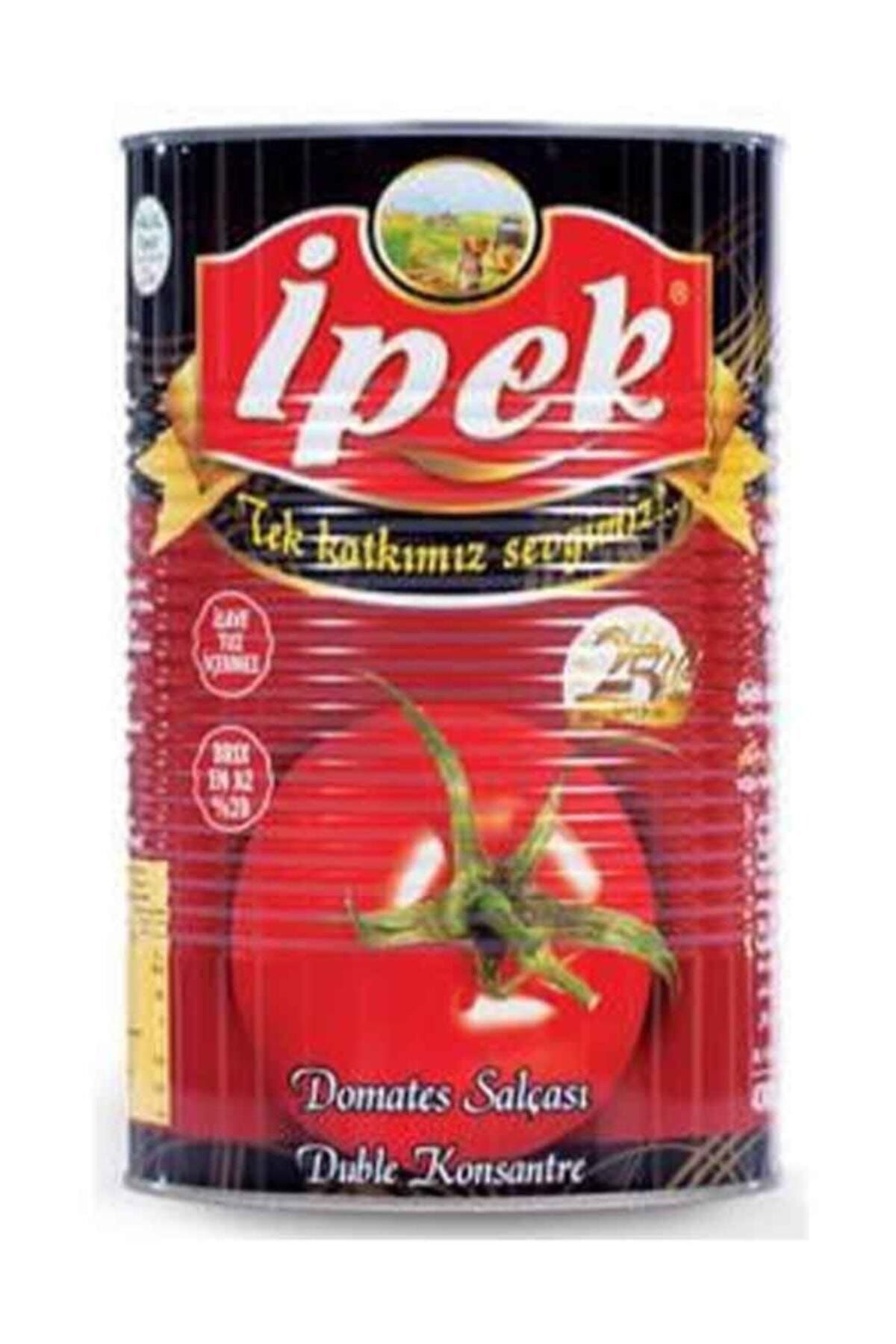 İpek Teneke Domates Salçası 28 Brix 4300 Gr