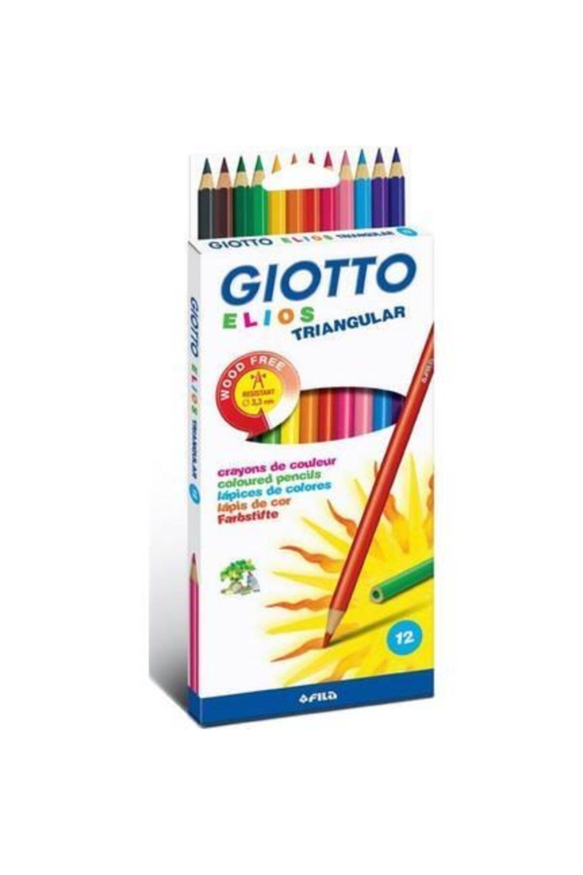 Giotto Giotto Elios Polymer Üçgen Kuru Boya 275800