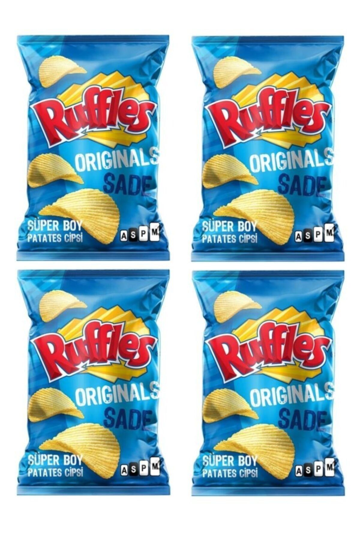 Ruffles Doritos Orjinal Sade Patates Cips 4 Adet x 107 gram