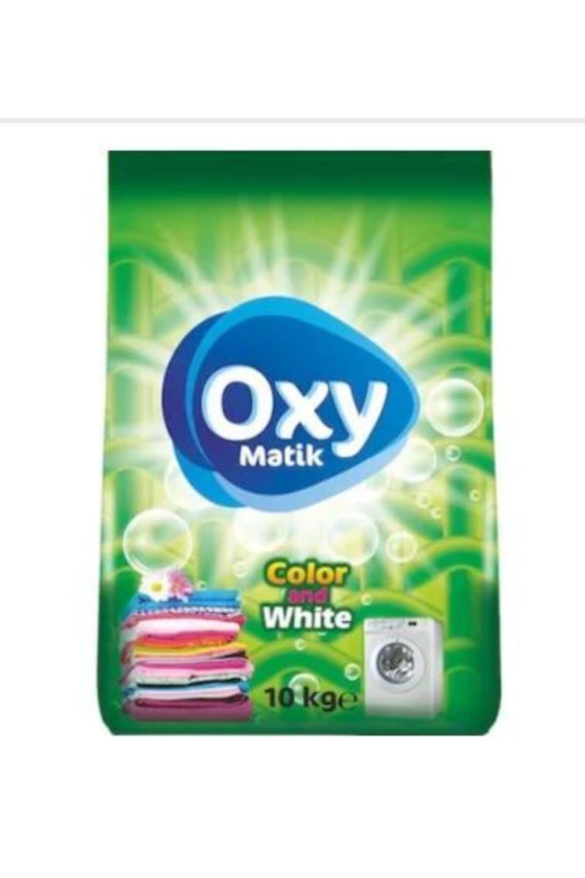 Oxy Matik Toz Çamaşır Deterjanı Renkliler Ve Beyazlar 10 Kg