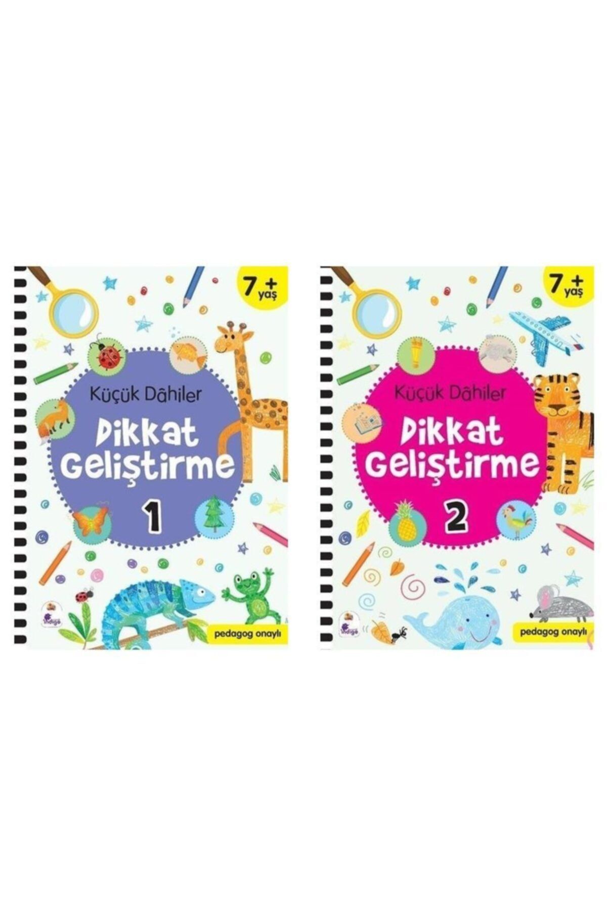 İndigo Kitap Küçük Dahiler Dikkat Geliştirme Seti 2 Kitap