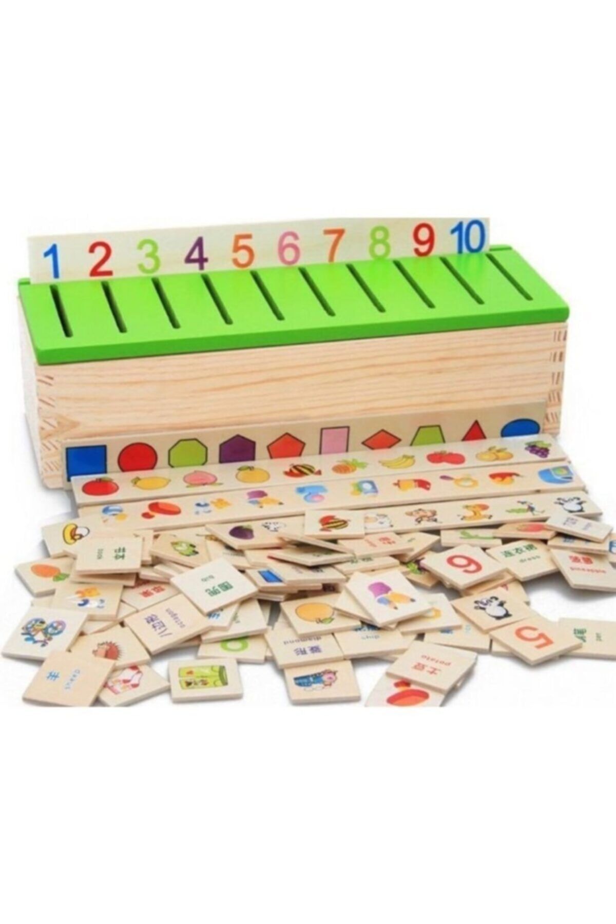 Wooden Toys Classification Box Eşleştirme Seti