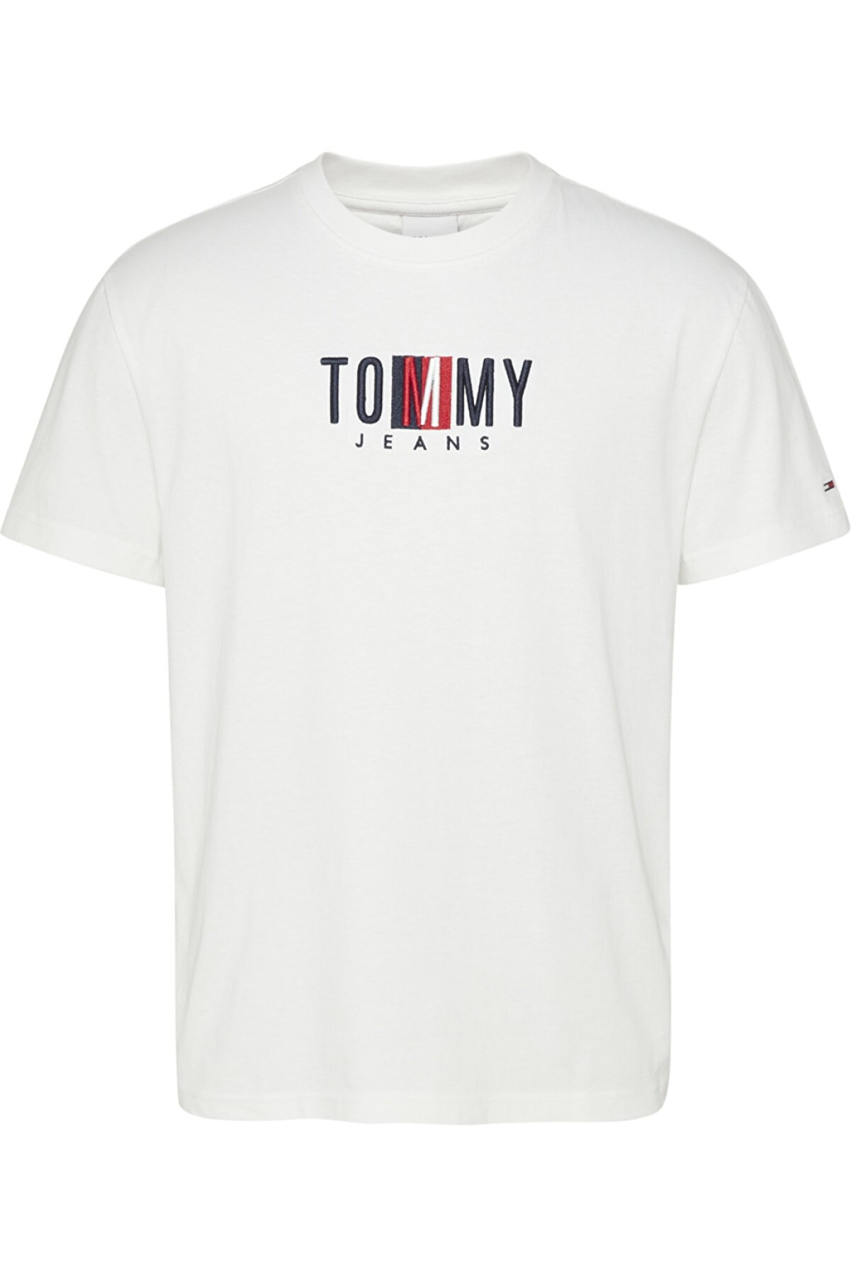 Tommy Hilfiger Erkek Beyaz T-Shirt Tjm Tımeless Tommy Box Tee DM0DM10218