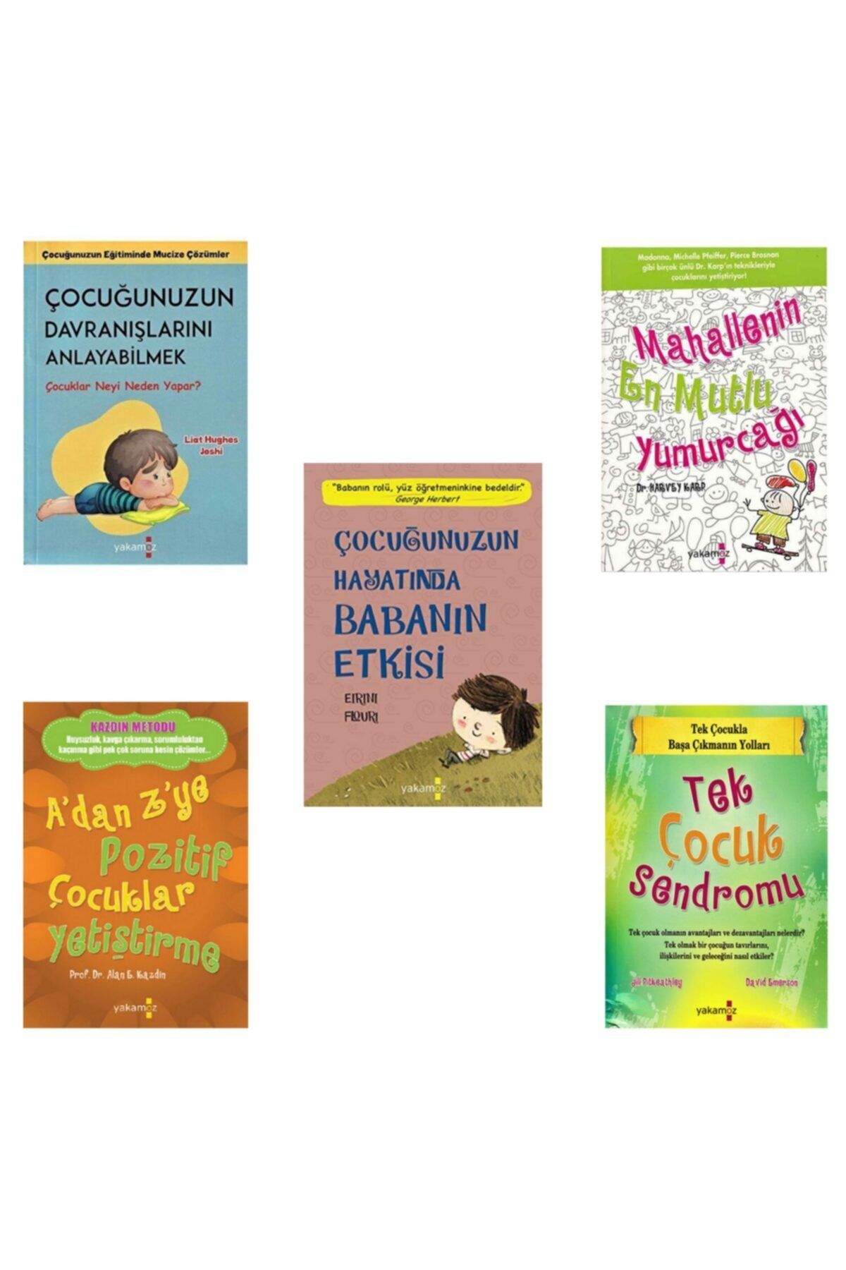 Yakamoz Yayınları Çocuk Eğitimi Seti 5 Kitap