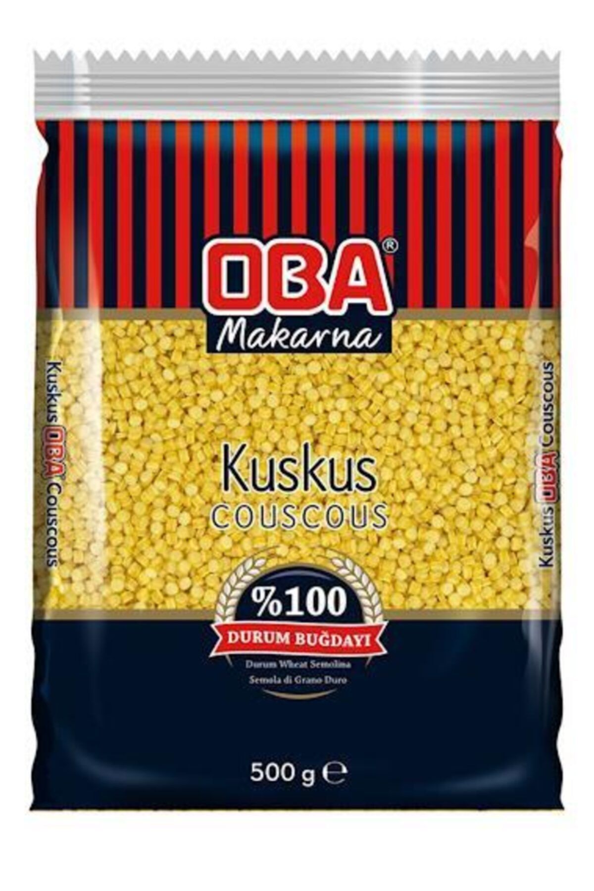 Oba Makarna Kuskus Makarna 500gr 5'li Paket