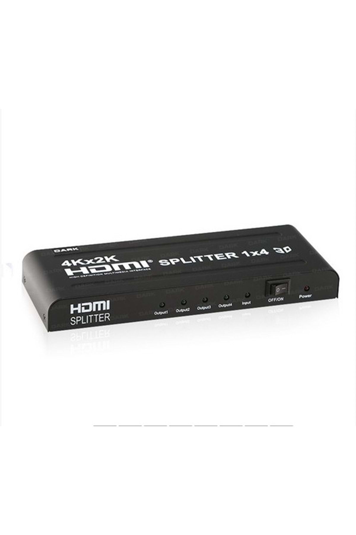 Dark DK HD SP4X1 1 Giriş 4 Çıkışlı Full HD 1080 HDMI Splitter Sinyal Çoğaltıcı