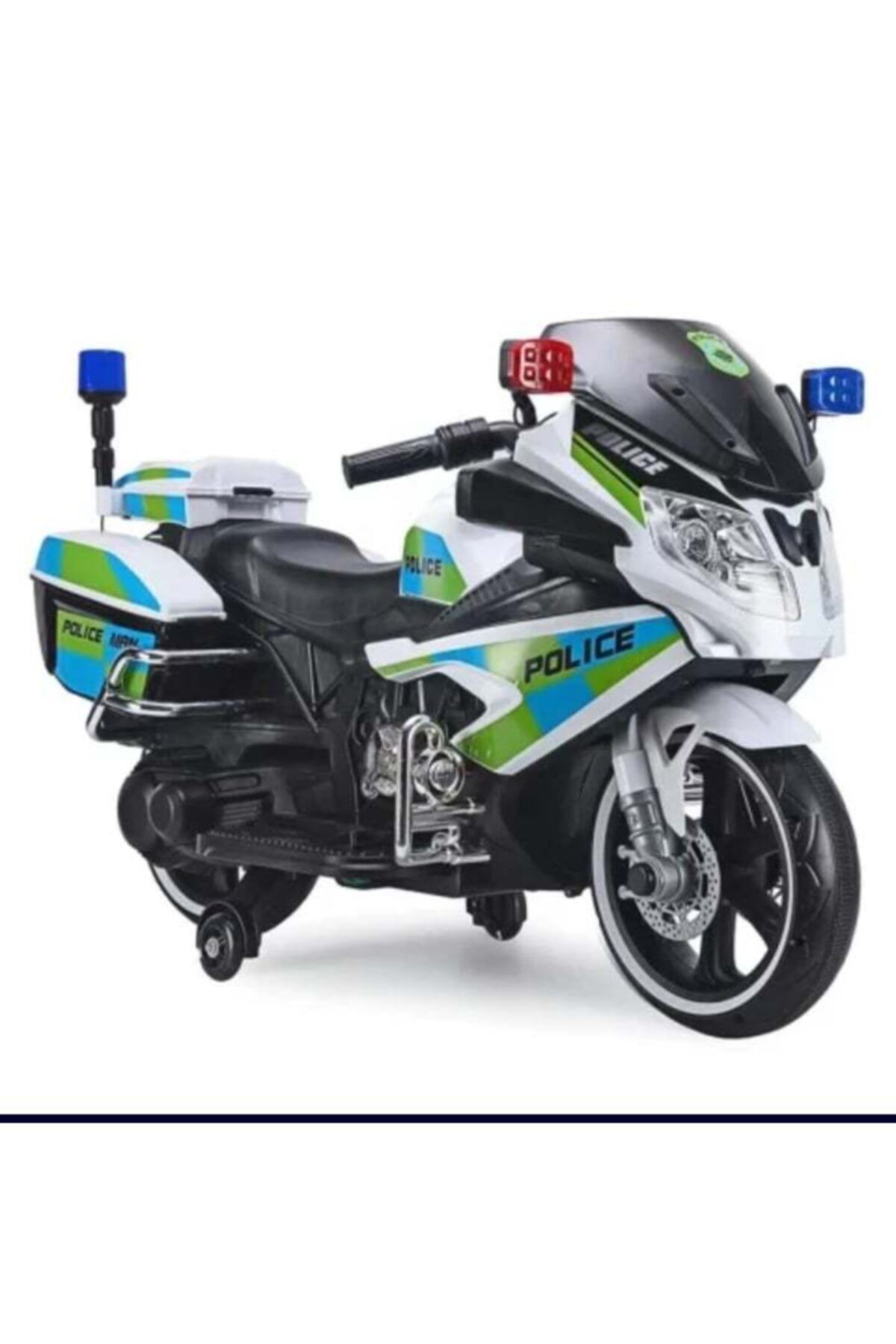SUATESÇOCUKOTOGALERİSİ Polis Çocuk Motoru 12 Volt 2022 Model