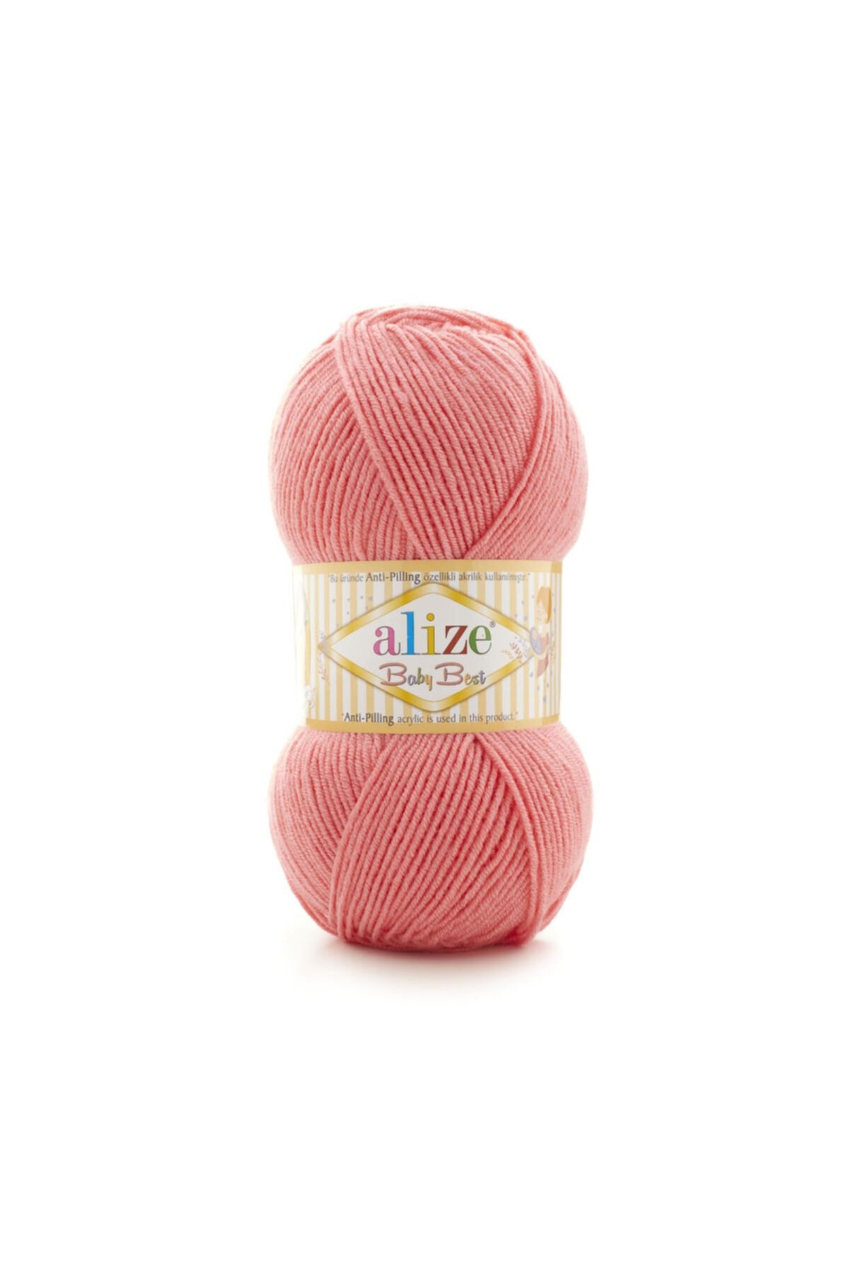 Alize Baby Best 170 Pembe- %10 Bambu - %90 Akrilik (anti-pilling Akrilik) / 100 Gr - 240 M