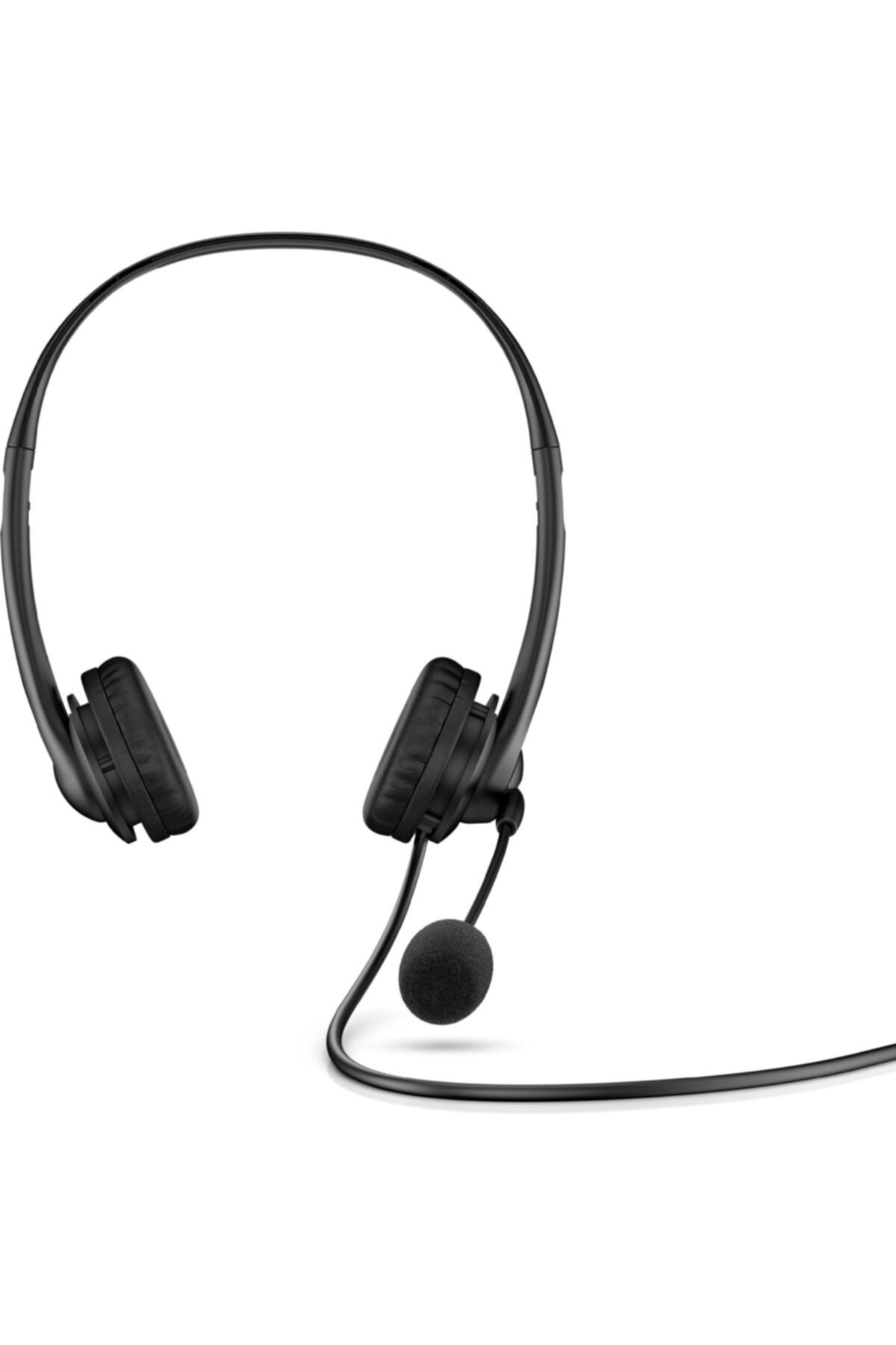 HP Kablolu Stereo Mikrofonlu 3.5mm Aux Kulaklık Siyah 428h6aa
