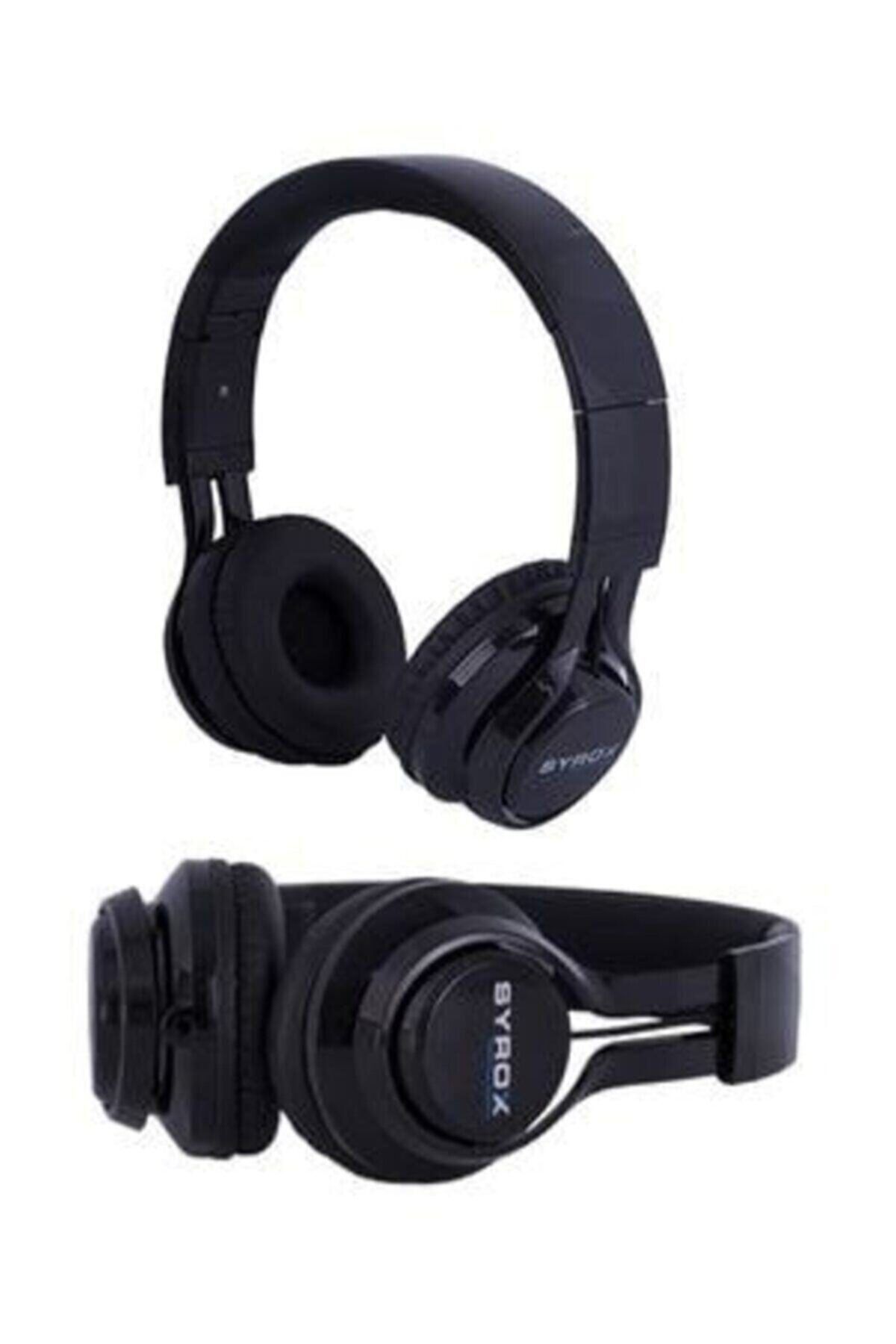 Syrox J-50 K11 Siyah Kulaküstü Mikrofonlu Aux Kablolu Kulaklık
