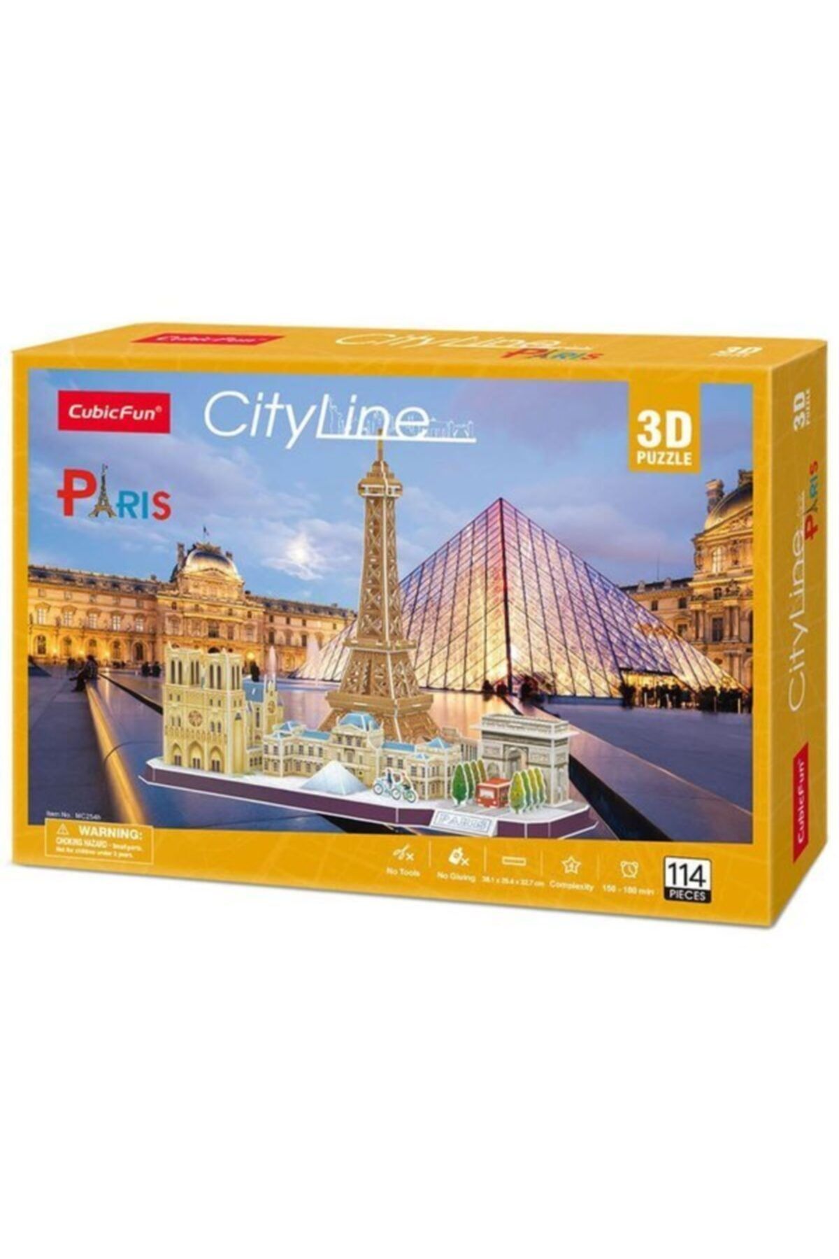 Cubic Fun Cubicfun-3d Puz.city Line Paris - Fransa