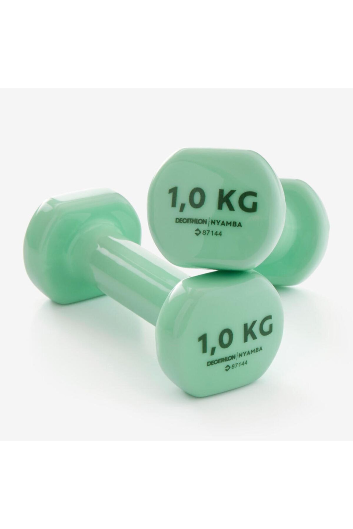 Decathlon - Dambıl 2 X 1 Kg Fitness Hafif Antrenman Kas Vücut Geliştirme Ağırlık Agırlık 2 Adet 1 Kg