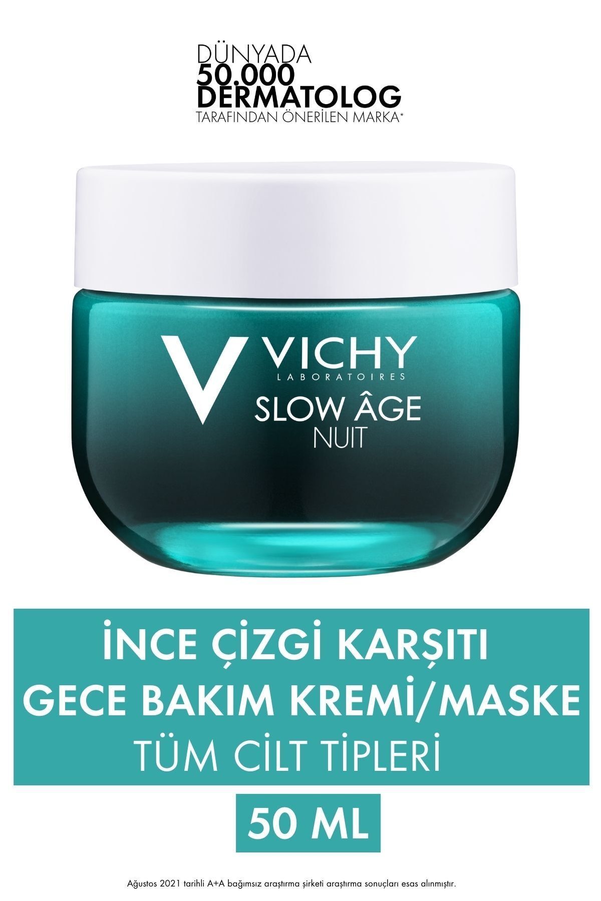 Vichy Slow Age Detoks Etkili Gece Kremi & Maske 50 ml 3337875586283