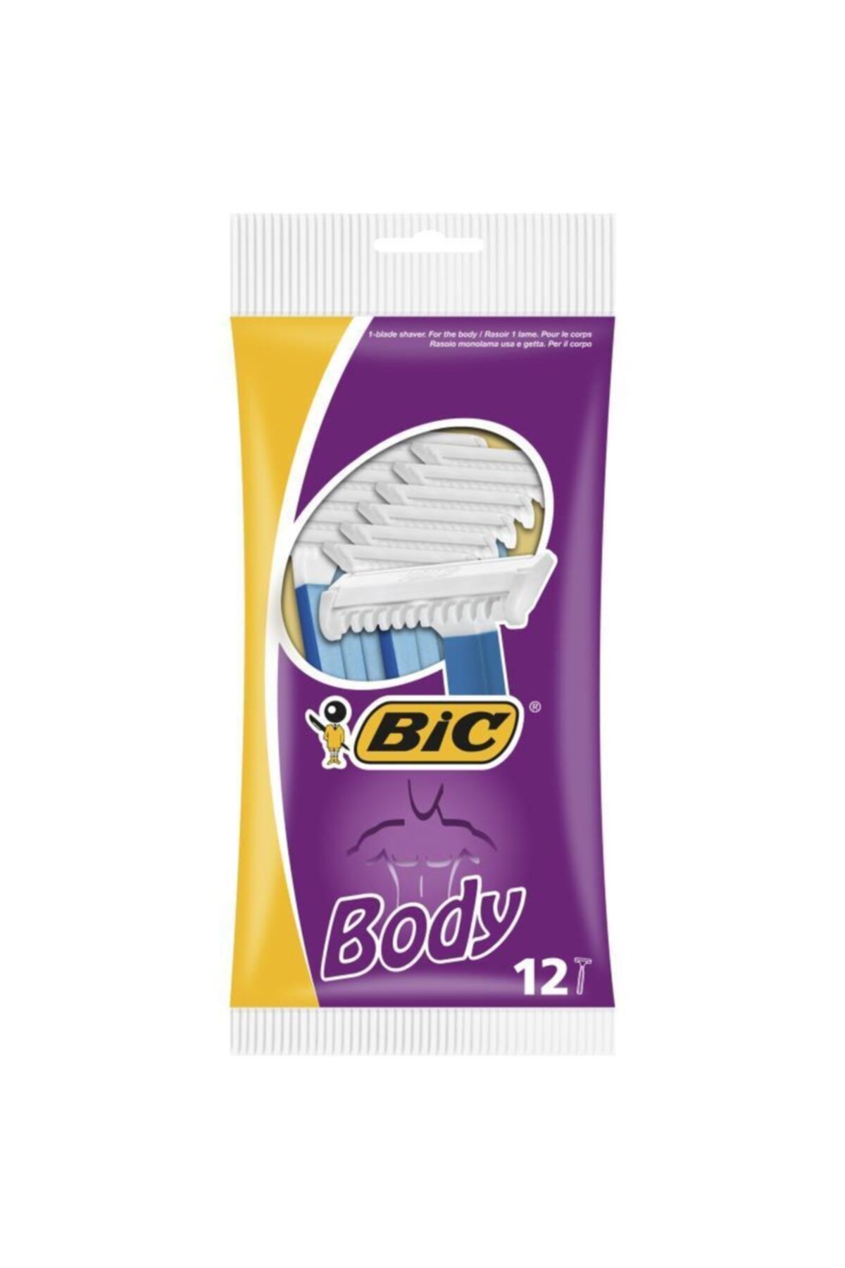 Bic Bıc Body Banyo Tıraş Bıçağı 12'li Poşet