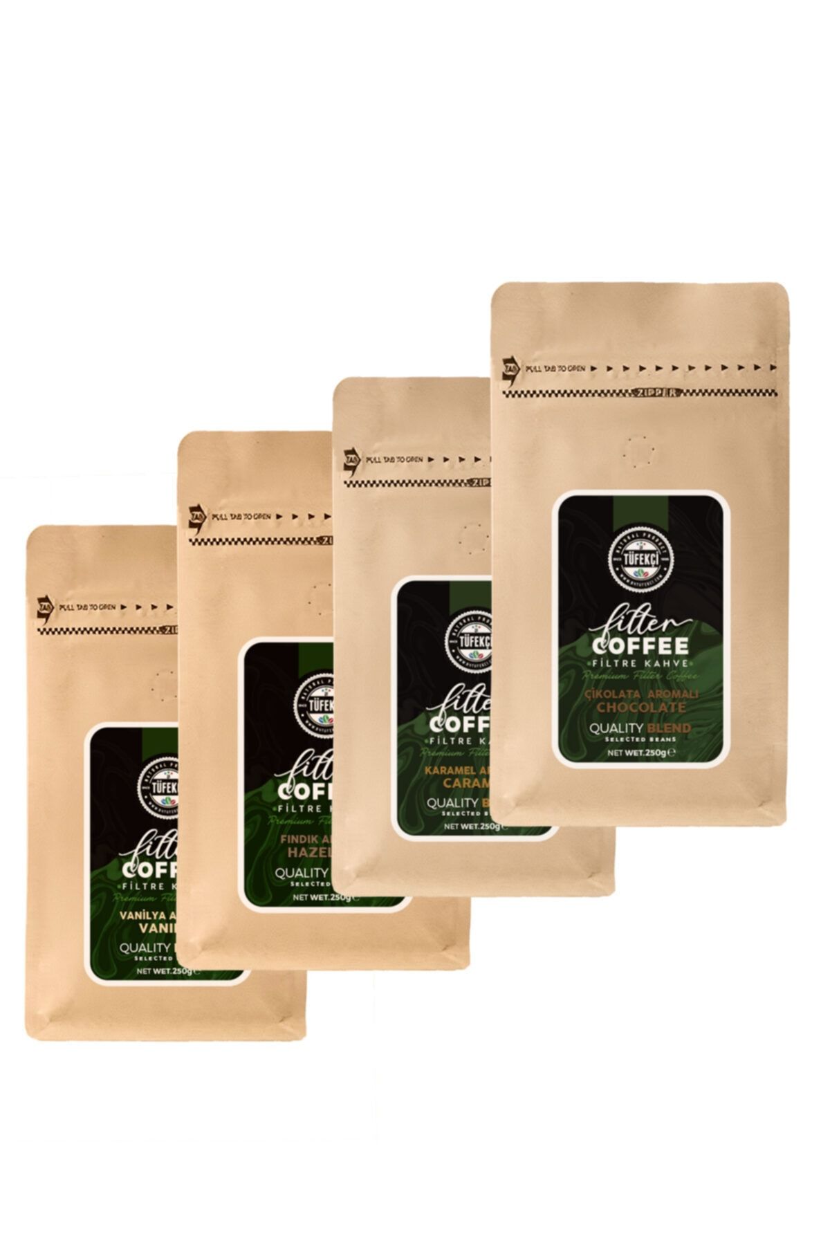 By Tüfekçi Avantajlı Paket 4x250 Gr