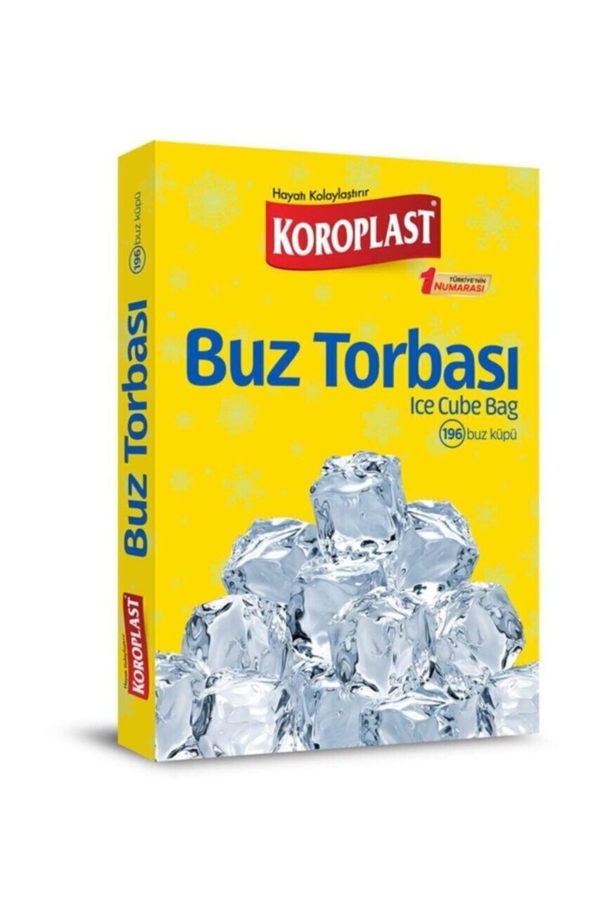 Koroplast Buz Torbası 196 Adet Buz Küpü