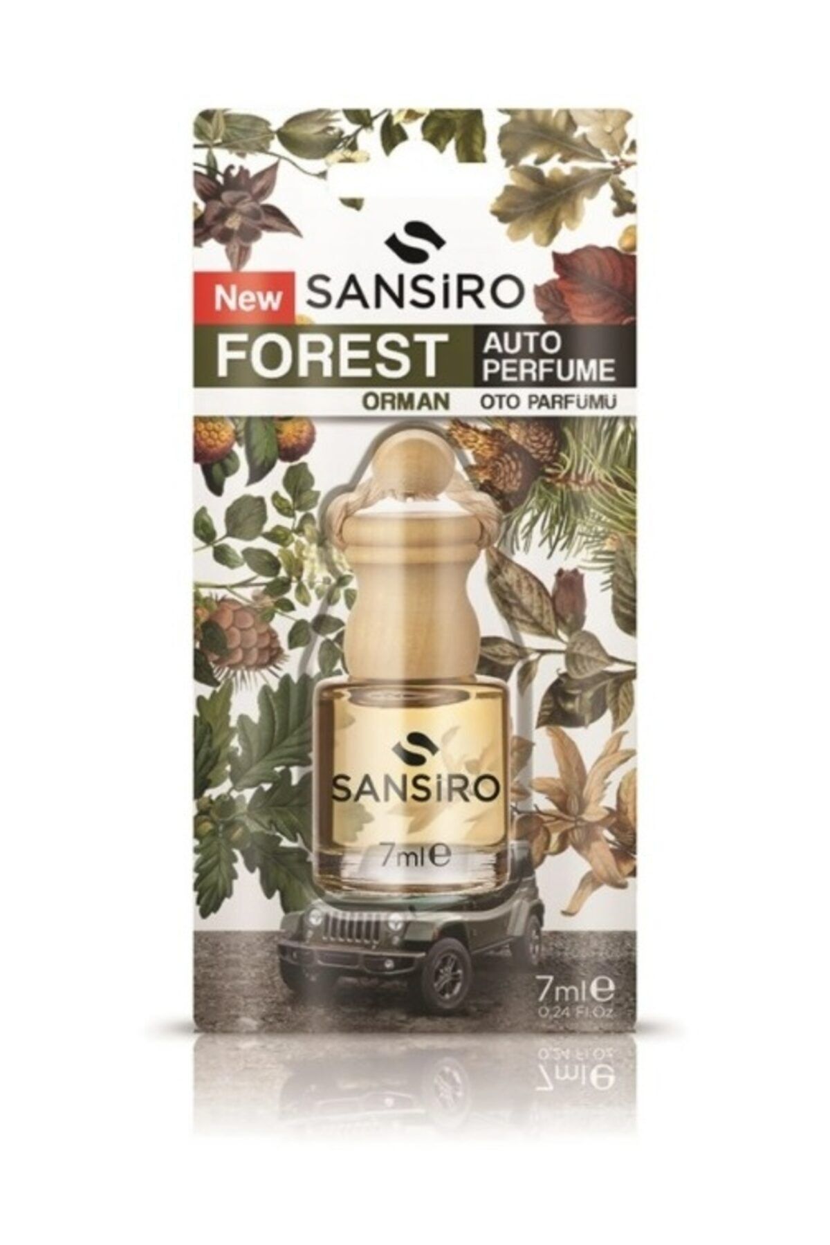 Sansiro Forest - Orman Odunsu Oto Kokusu Parfümü 7ml