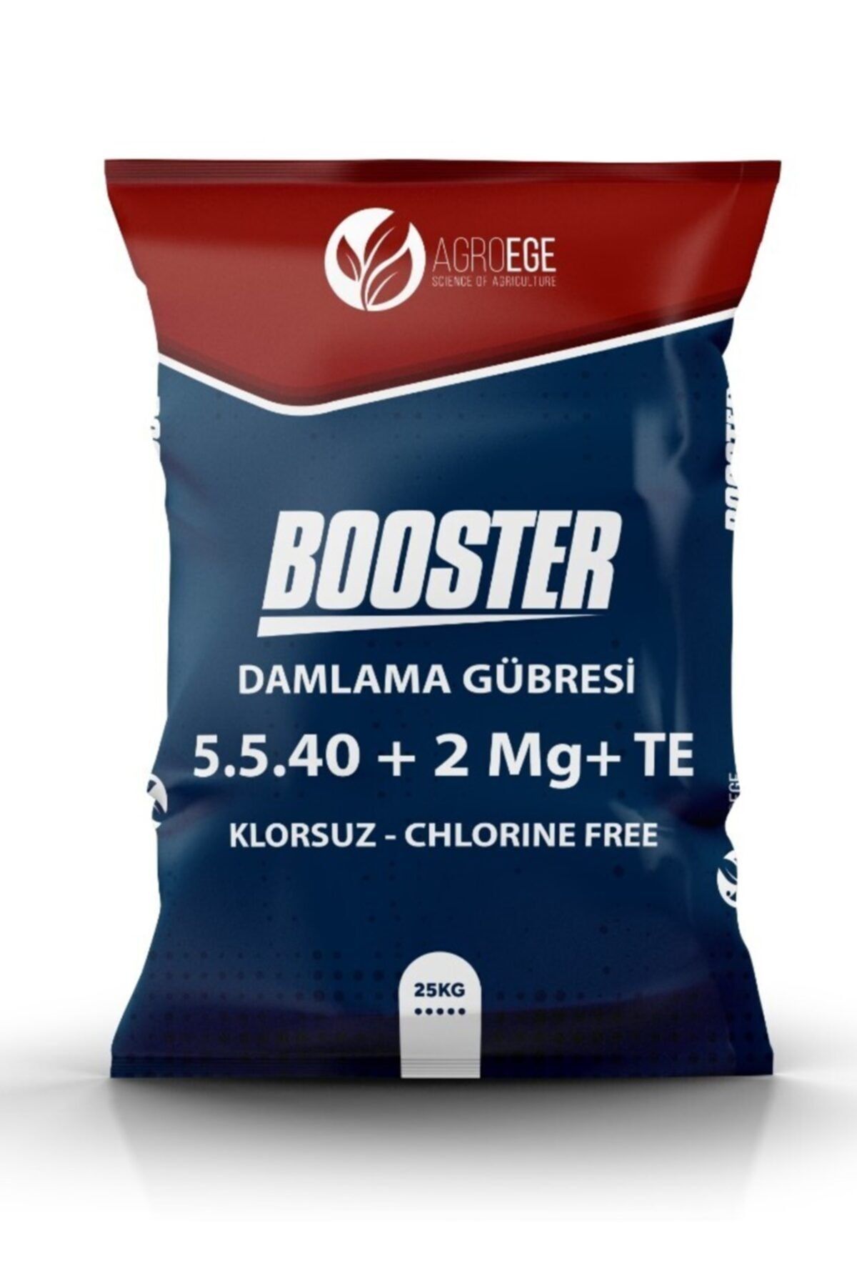 AGROEGE Boosteer 5-5-40 + 2mg +me Klorsuz Damlama Gübresi