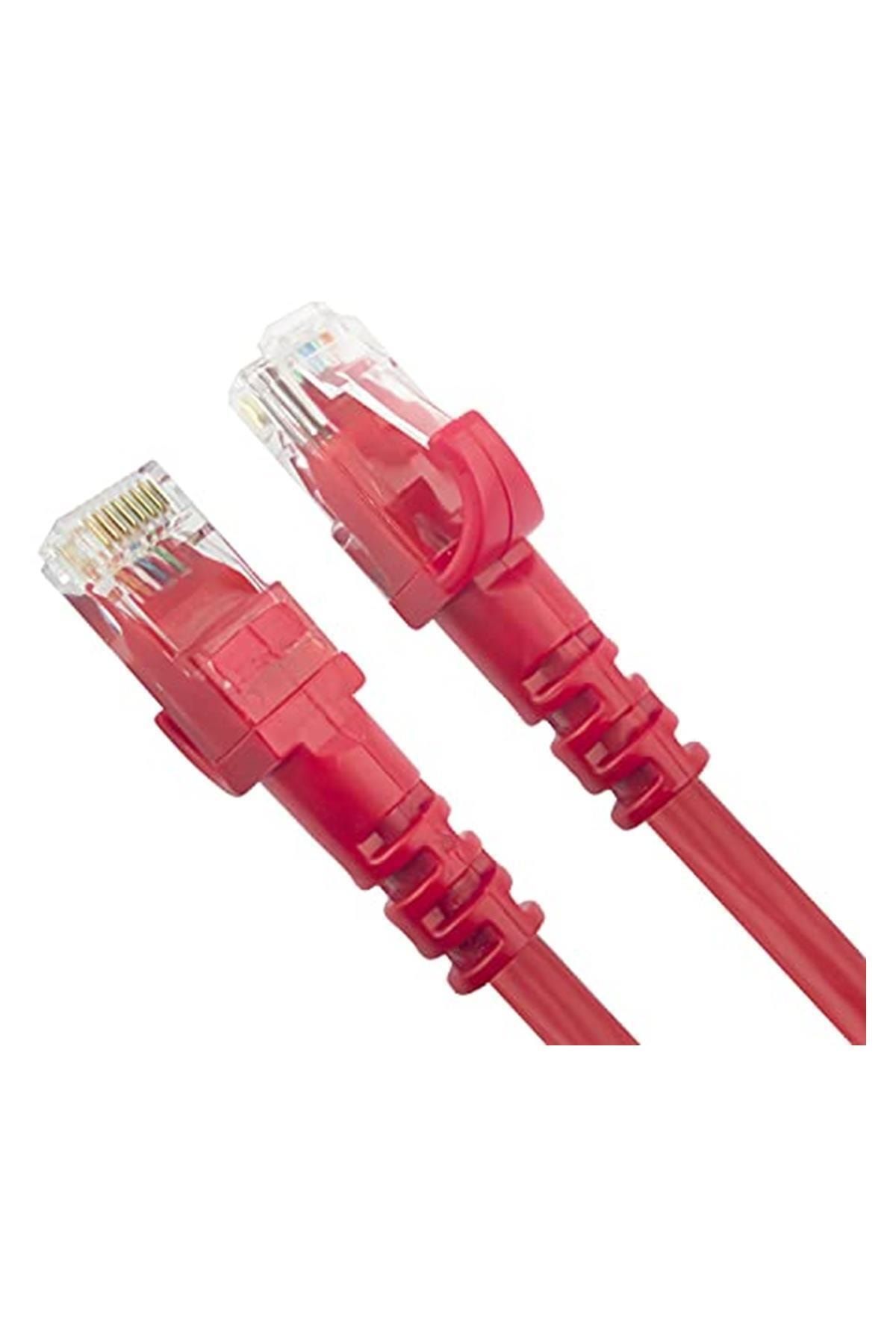 DERKAB Marka: 25 Metre Cat6 Network-ağ-ethernet Kablosu Kırmızı Kategori: Network Kablosu