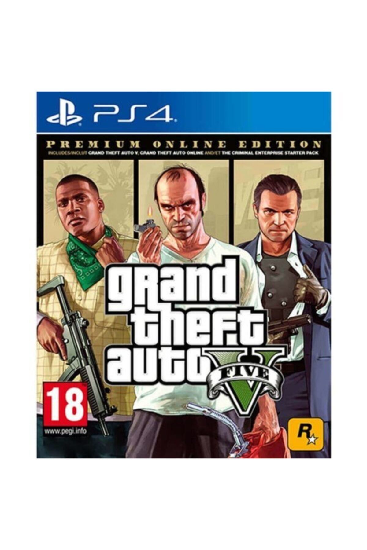 RockStar Games Grand Theft Auto V Premium Edition Ps4 Oyun - Gta 5