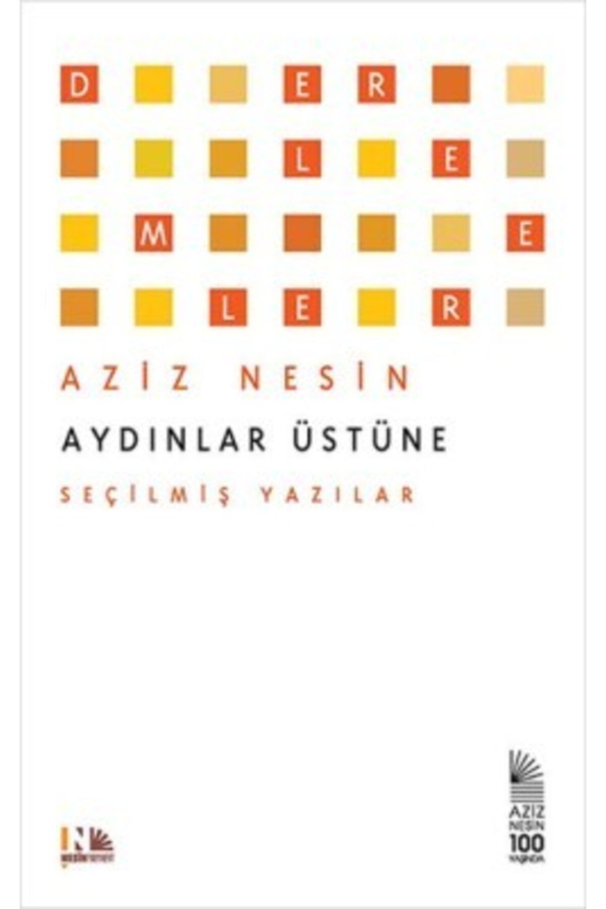 Nesin Yayınevi Aydınlar Üstüne /