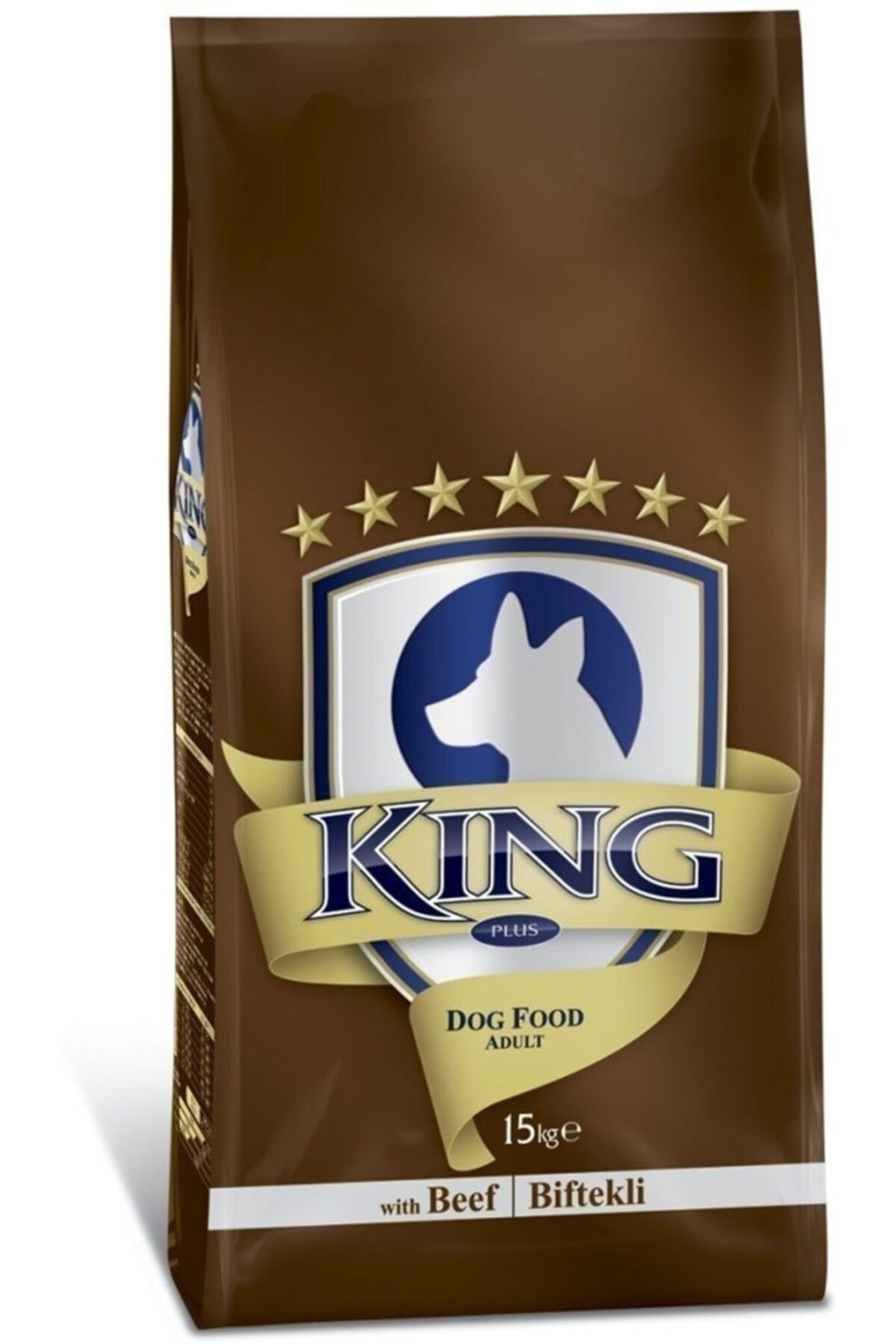 King Plus Beef Dog Biftekli Yetişkin Köpek Maması 15 Kg