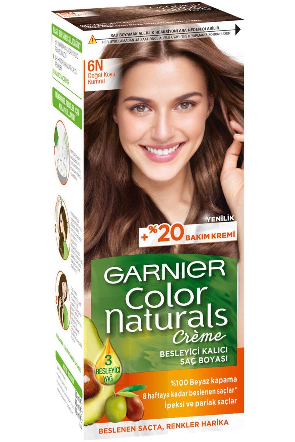 Garnier Saç Boyası Color Natural Nude Light Brown 6n-KVKTZN1005245