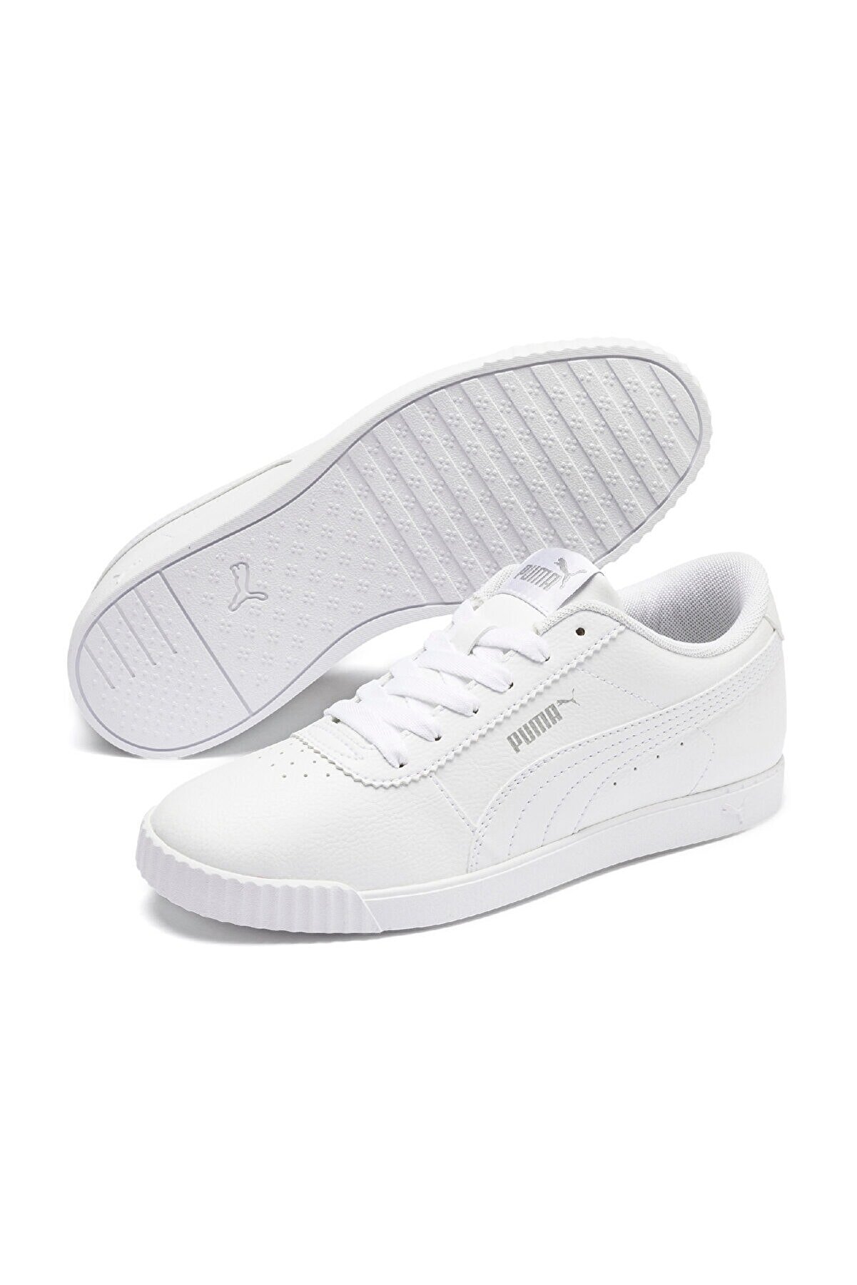 Puma CARINA SLIM SL Beyaz Kadın Sneaker Ayakkabı 100480305