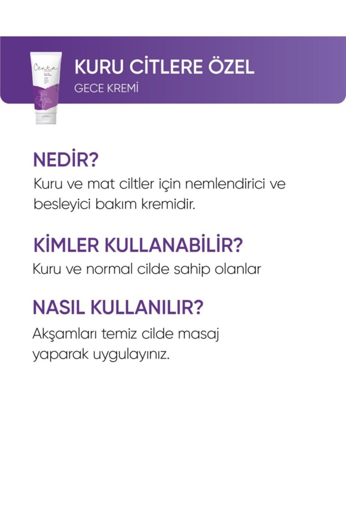 Kuru Ciltlere Özel Gece Kremi 50ml_1