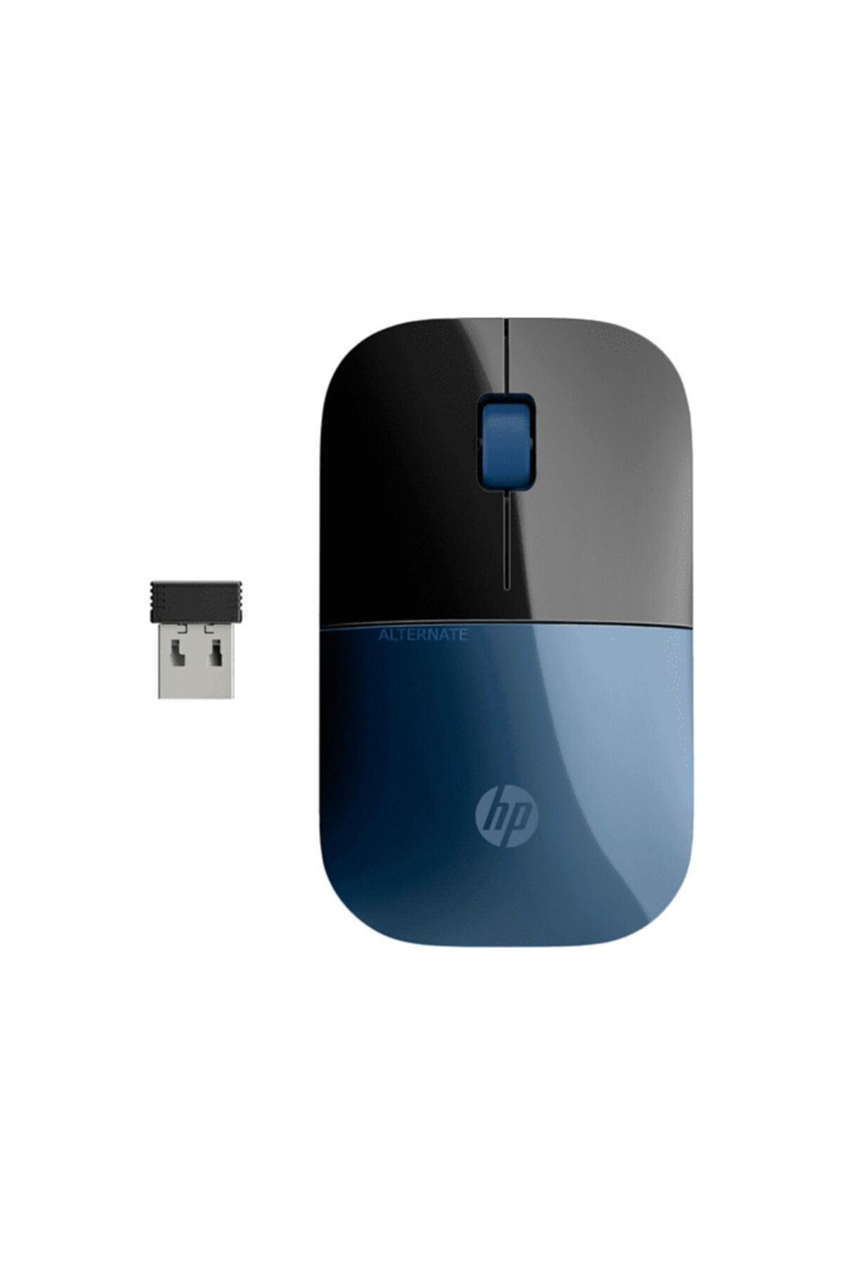 HP Marka: 7uh88aa Z3700 Kablosuz Ince Fare, Mavi/siyah Kategori: Mouse