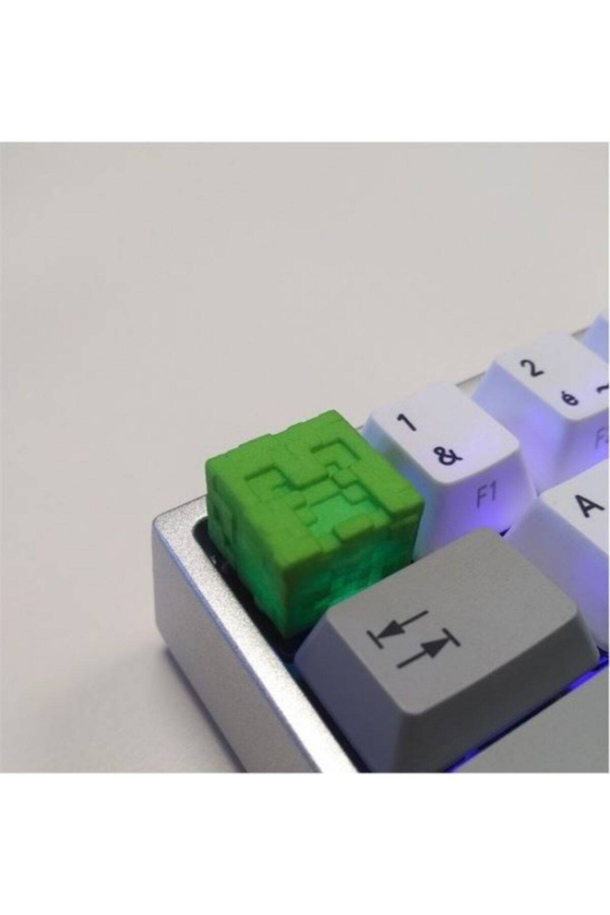 Genel Markalar Minecraft Creeper Klavye Tuşu, Klavye Süsü, Klavye Aparat