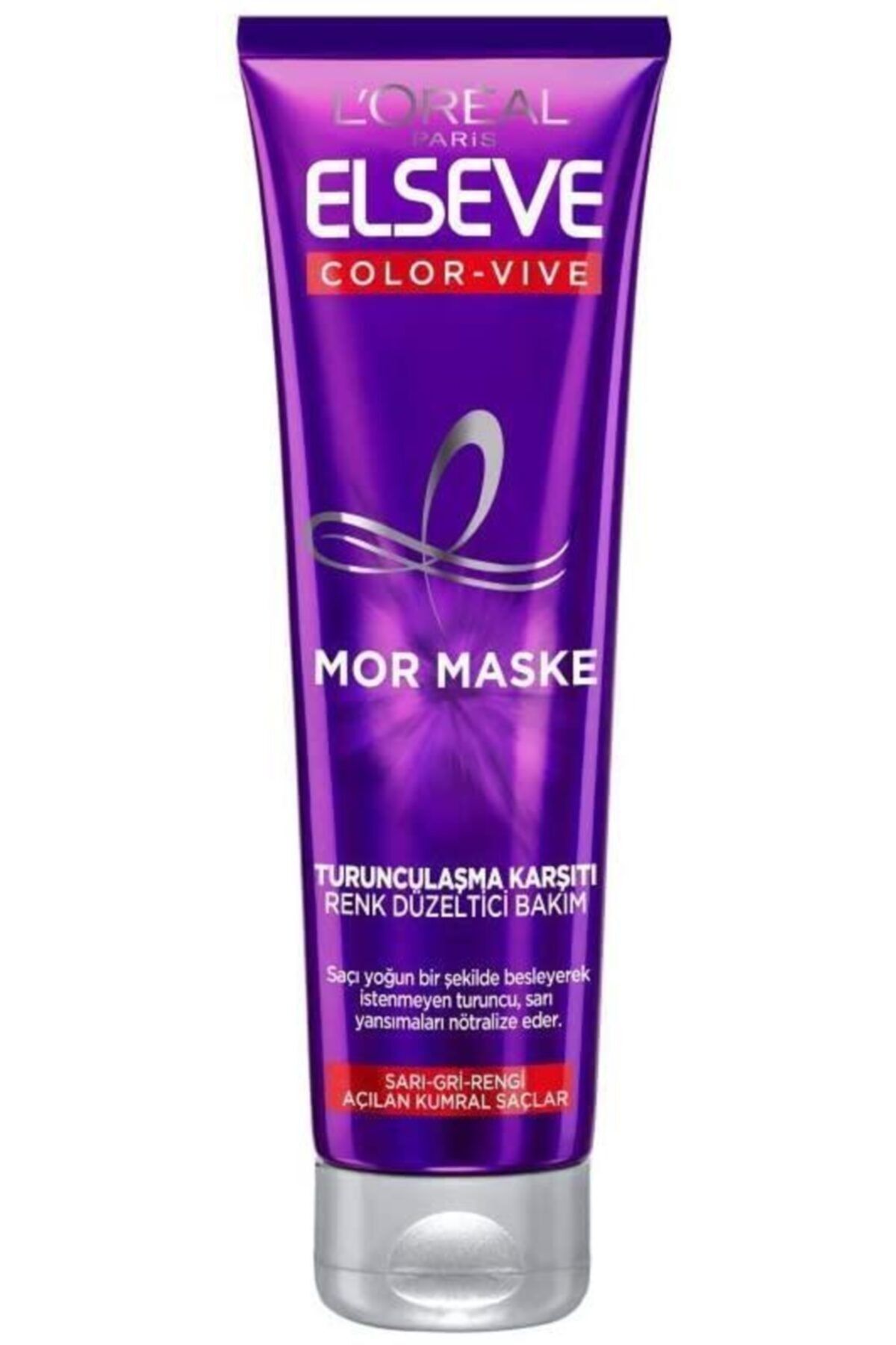 Elseve L'oréal Paris Turunculaşma Karşıtı Renk Düzeltici Mor Maske