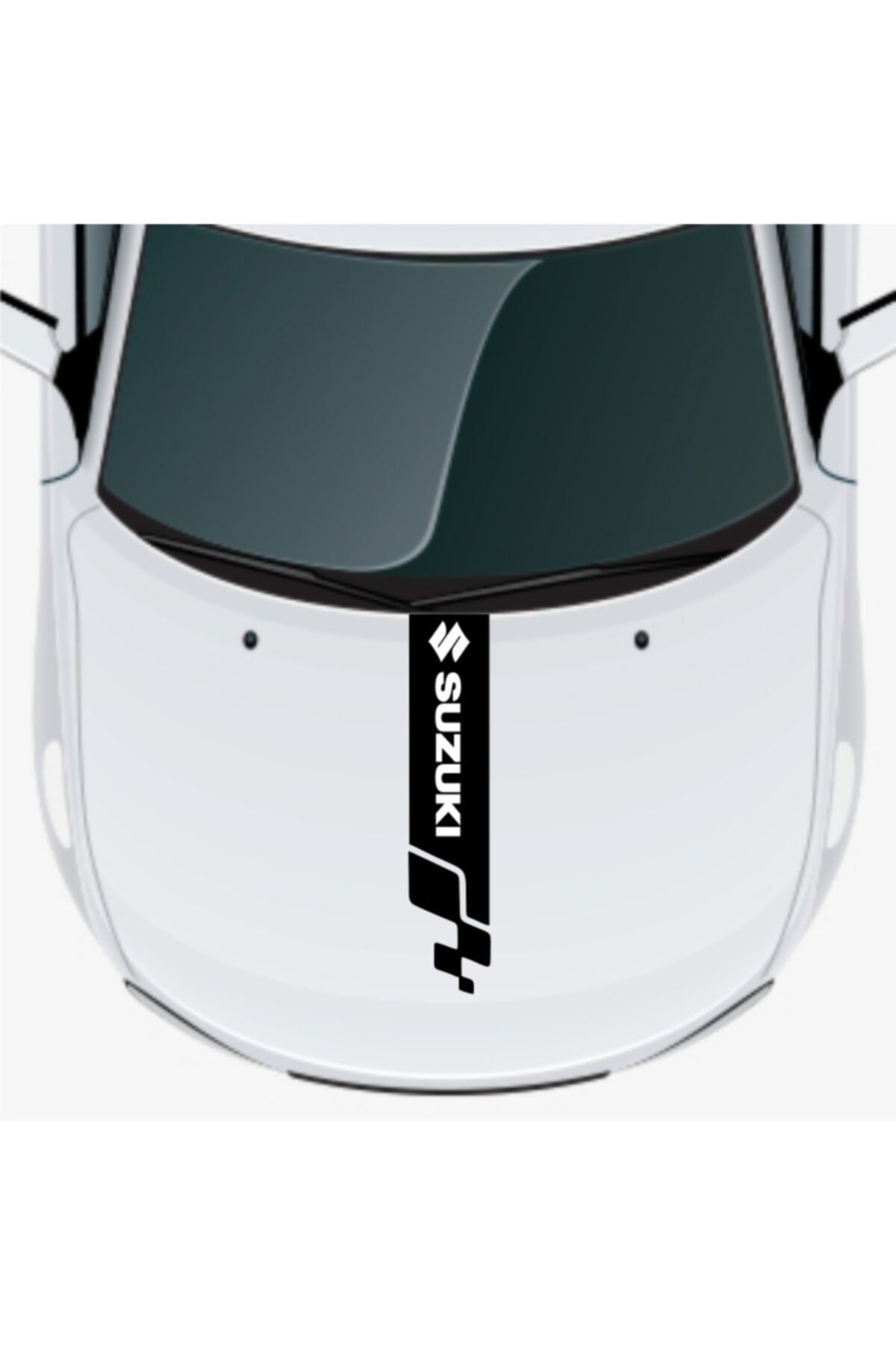 Genel Markalar Suzuki Sx4 İçin yeni uyumlu Aksesuar Oto Kaput Şerit yeni sticker