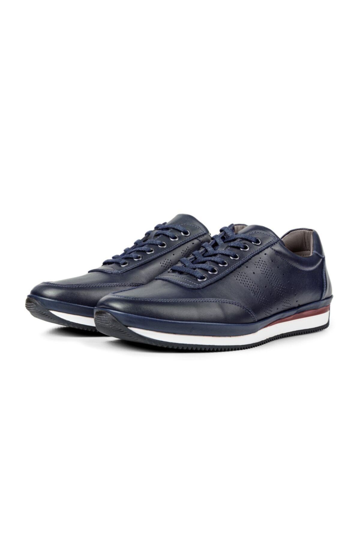 Ducavelli Fagola Hakiki Deri Erkek Günlük Ayakkabı, Casual Ayakkabı, %100 Deri Ayakkabı, 4 Mevsim