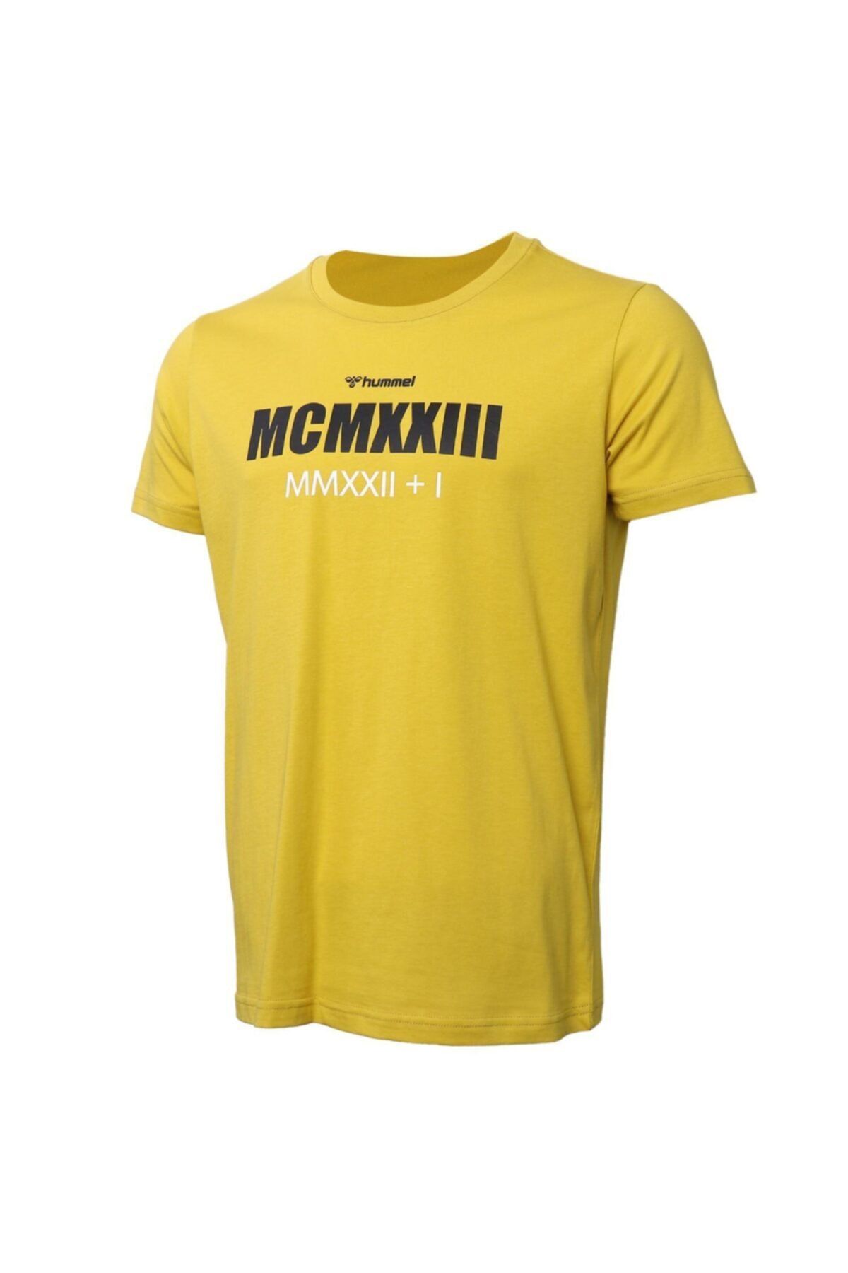 hummel Erkek Sarı Spor T-Shirt