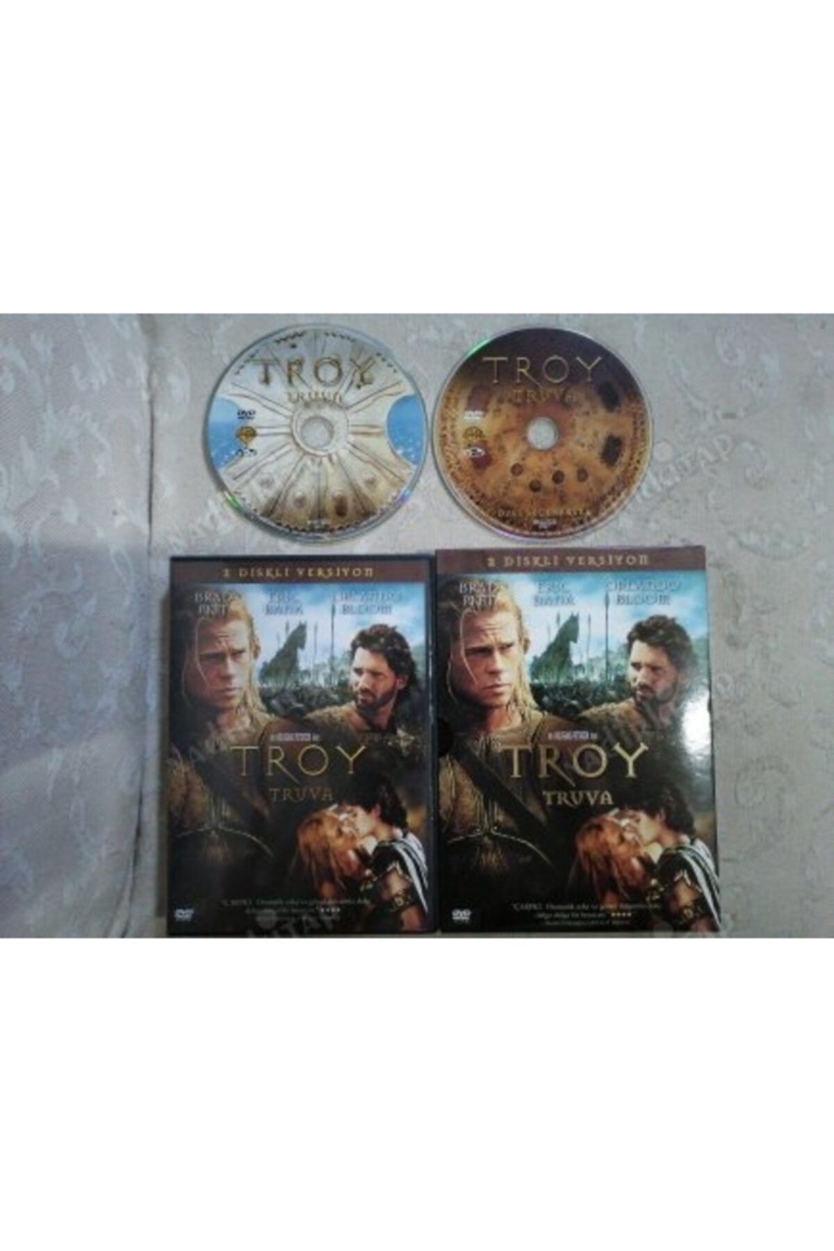 Plakperest Troy ( Truva ) - 2 Diskli Versiyon - 156 Dakika Türkiye Basım - Dvd Film