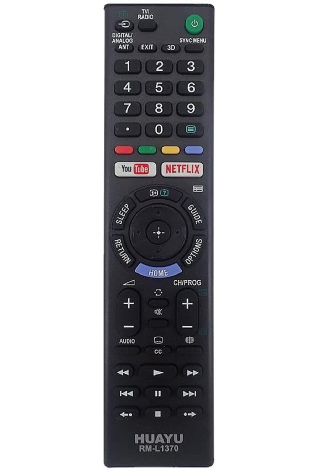 Sony Rm-l1370 Lcd Led Tv Kumandası - Youtube Netflix Tuşlu