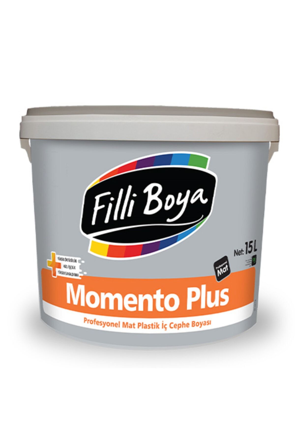 Filli Boya Momento Plus Plastik Mat Boya - Andezit 40