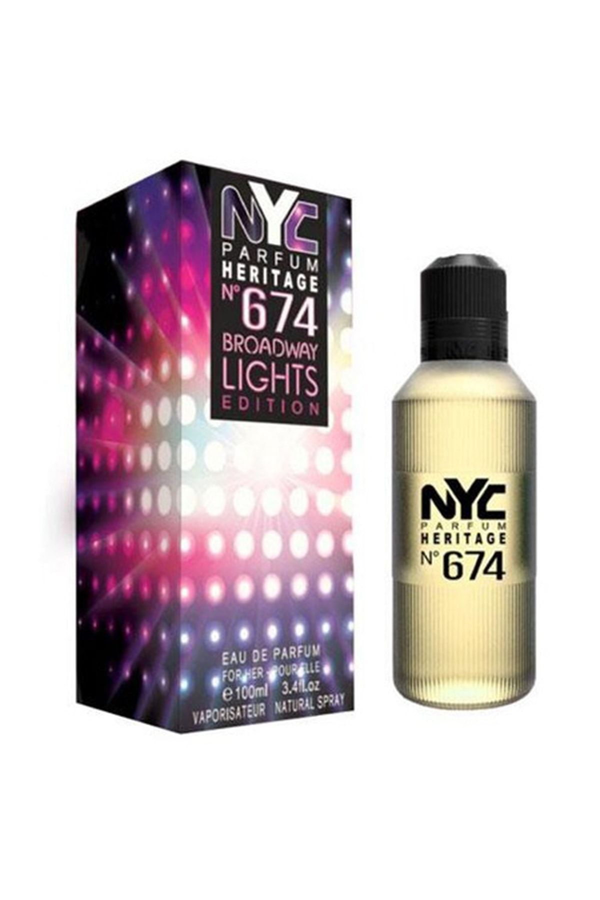 NYC Broadway Lights Edition No: 674 For Her Edp 100 Ml 5 Adet