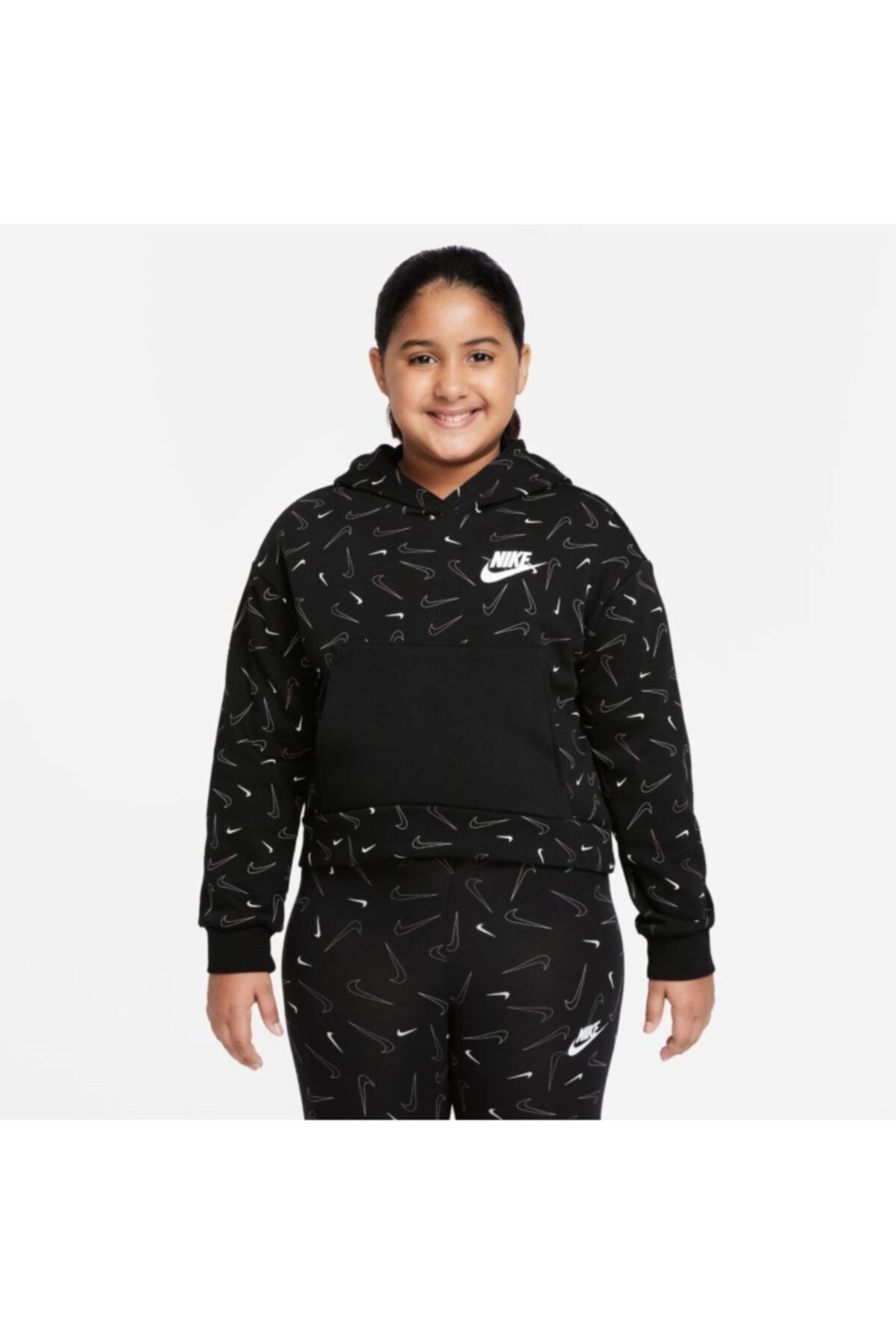 Nike Sportswear Big Printed Fleece Çocuk Sweatshirt