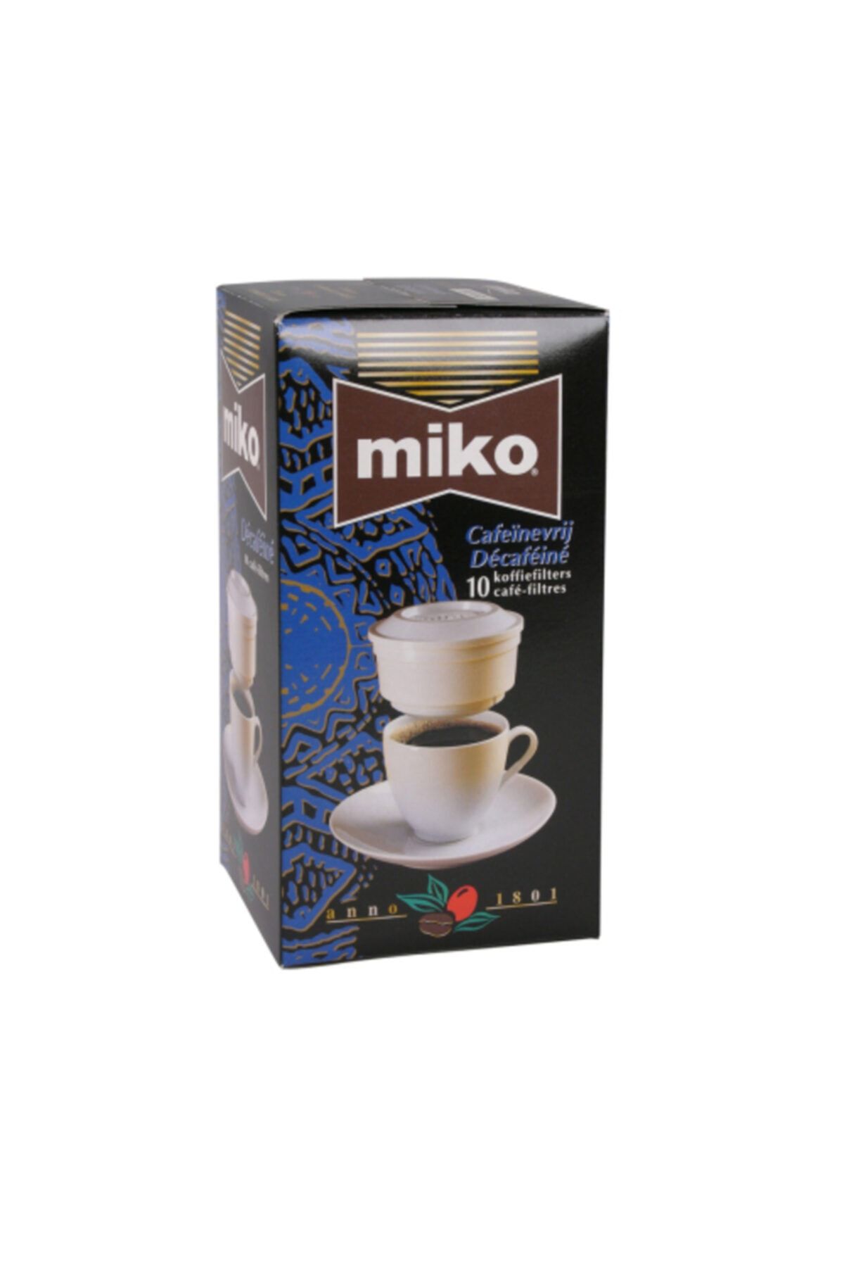 miko coffee Decaffeinated Kafeinsiz Pratik Filtre Kahve 10'lu