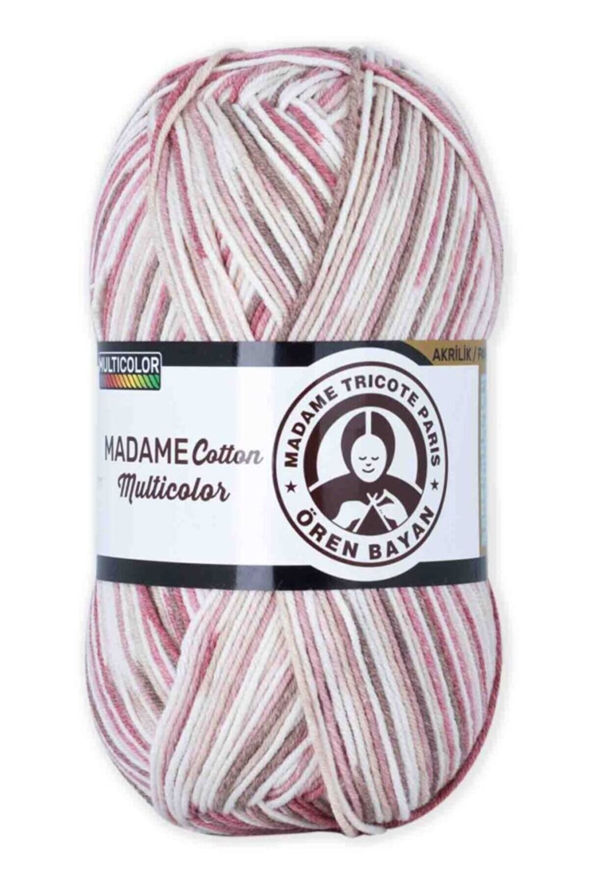 Genel Markalar Madame Cotton Multicolor El Örgü Ipi 100 Gr | 446