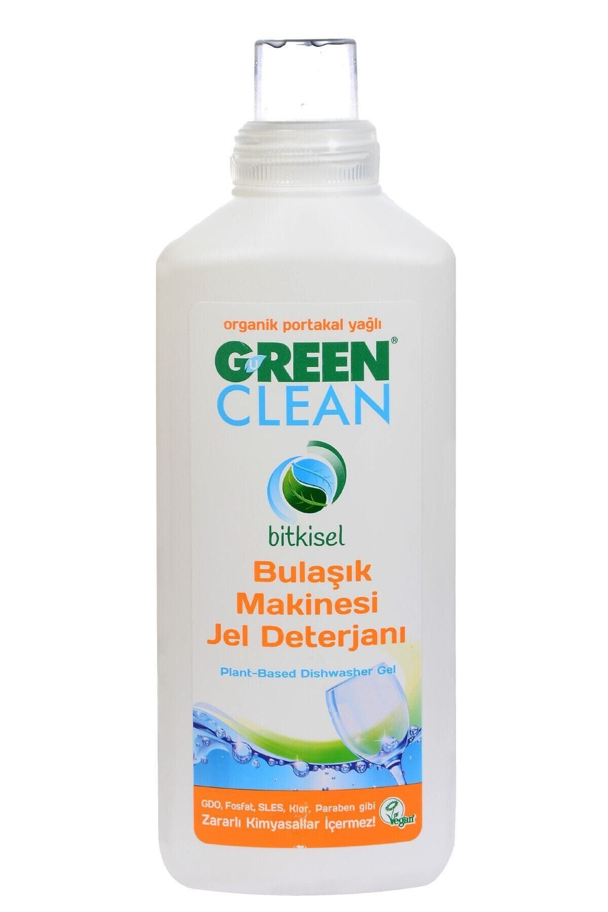 Green Clean Organik Portakal Yağlı Bitkisel Jel Bulaşık Makinesi Deterjanı