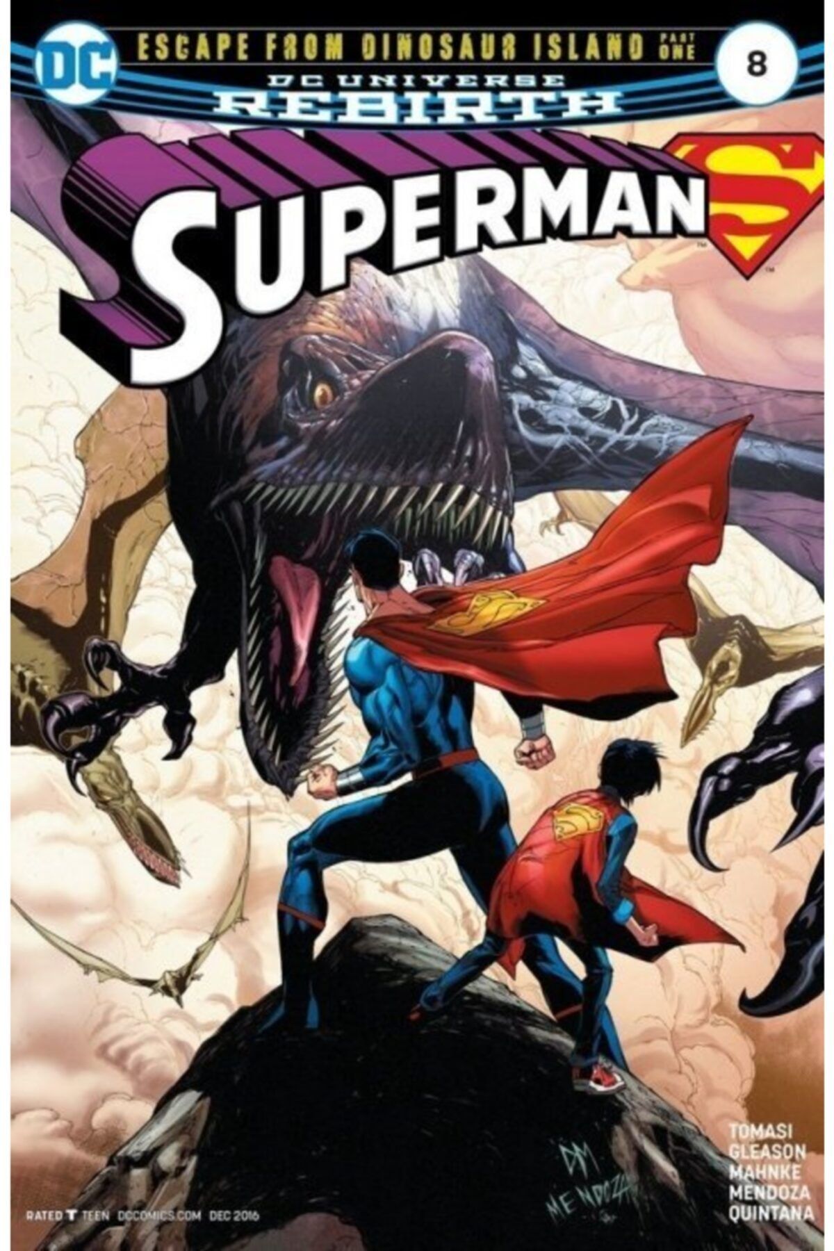 TM & DC Comics-Warner Bros Superman (2016-) #8 Fasikül Ingilizce Çizgi Roman