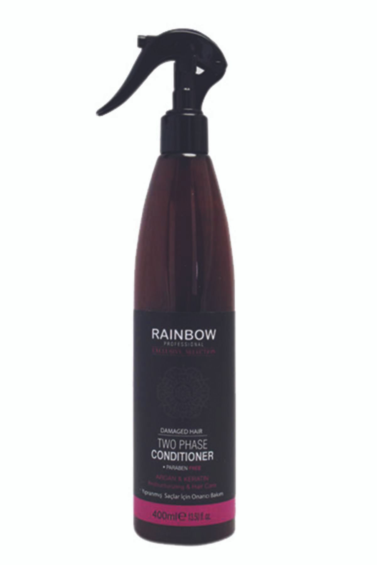 Rainbow 400 Ml Yıpranmış Saçlar Için Kadın Saç Bakım Spreyi Argan & Keratin