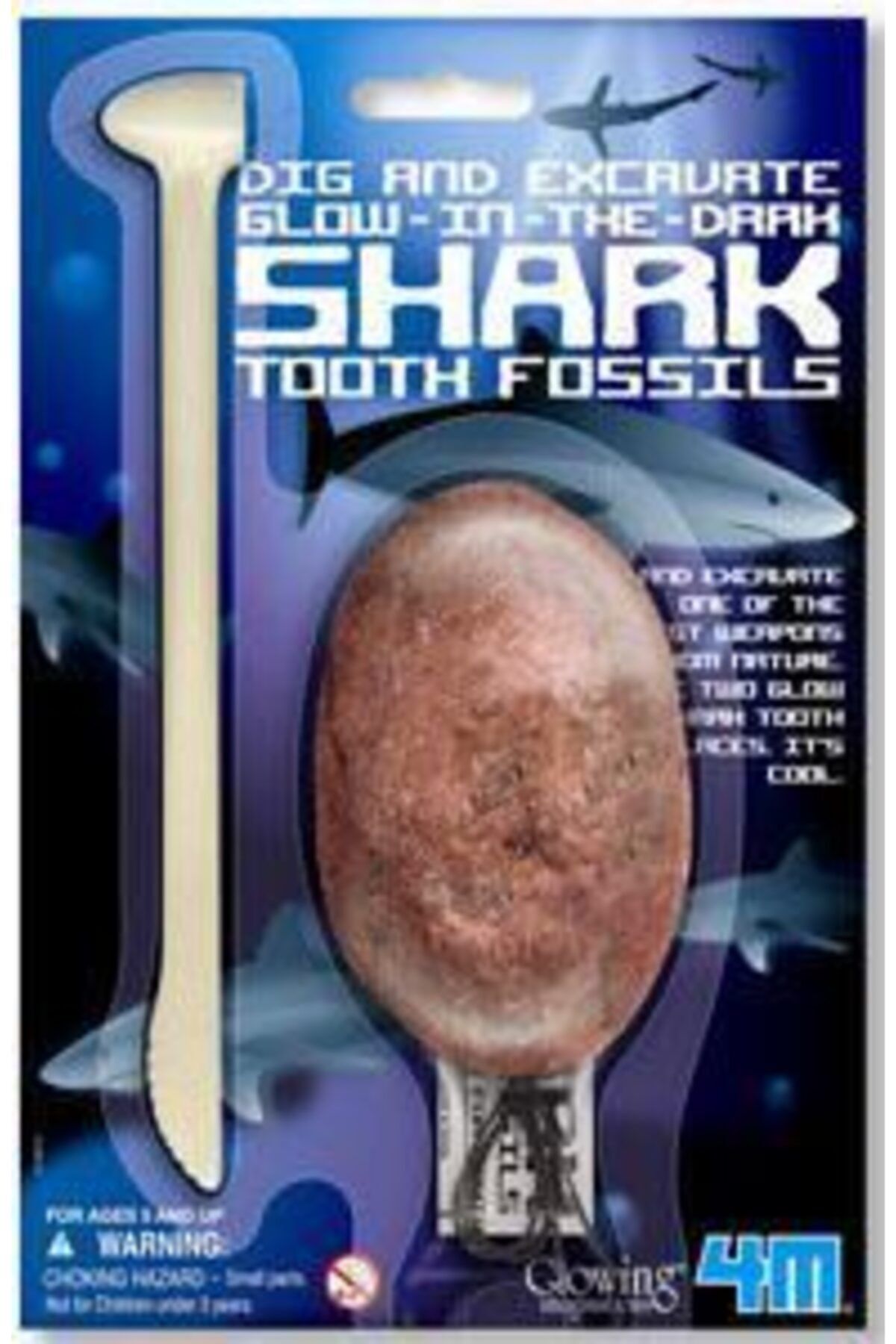 4M Kaz Ve Keşfet - Fosil Köpekbalığı Dişleri 5918