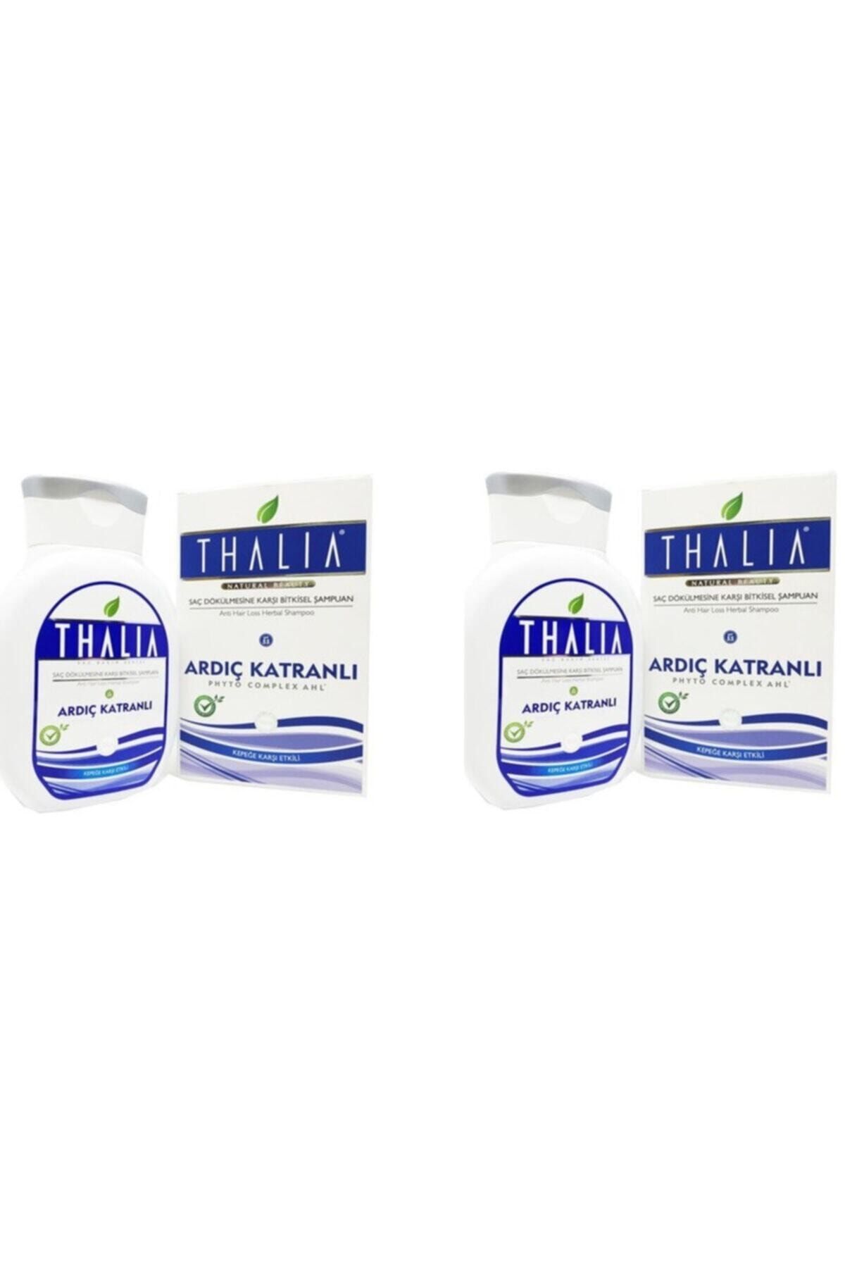 Thalia Ardıç Katranlı Saç Dökülmesine Karşı Etkili Bakım Şampuanı 300 Ml X 2 Adet