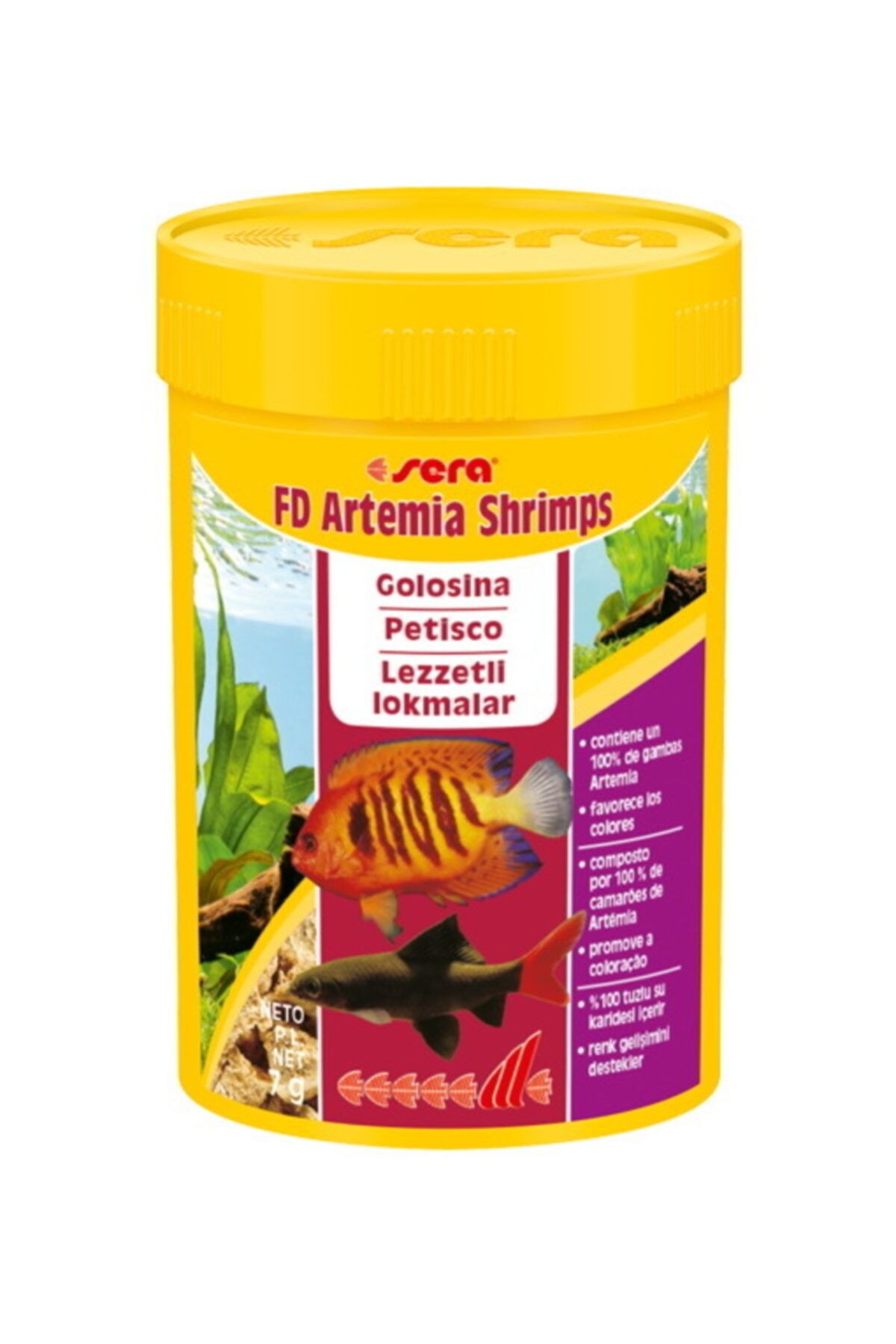 Sera Fd Shrimp (artemia) 100 Ml 7 Gr