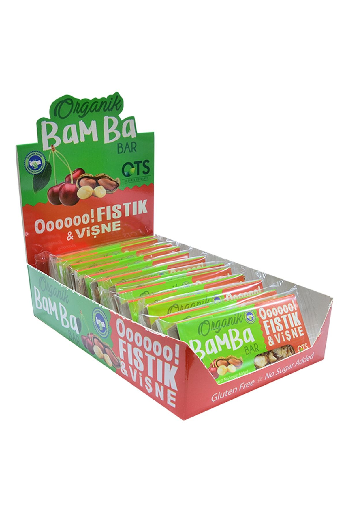 OTS Organik Organik Bamba Bar (fıstık&vişne)