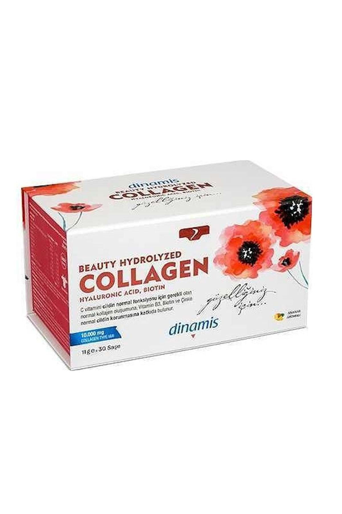 DİNAMİS Beauty Hydrolyzed Collagen 11gr 30 Saşe